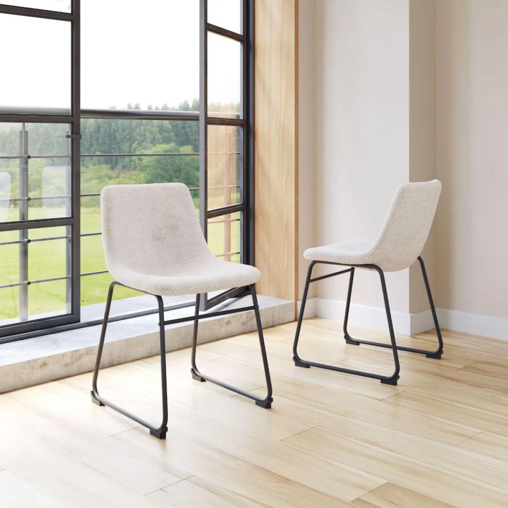 Smart Dg Chair (Set of 2) Ivory - Remutear