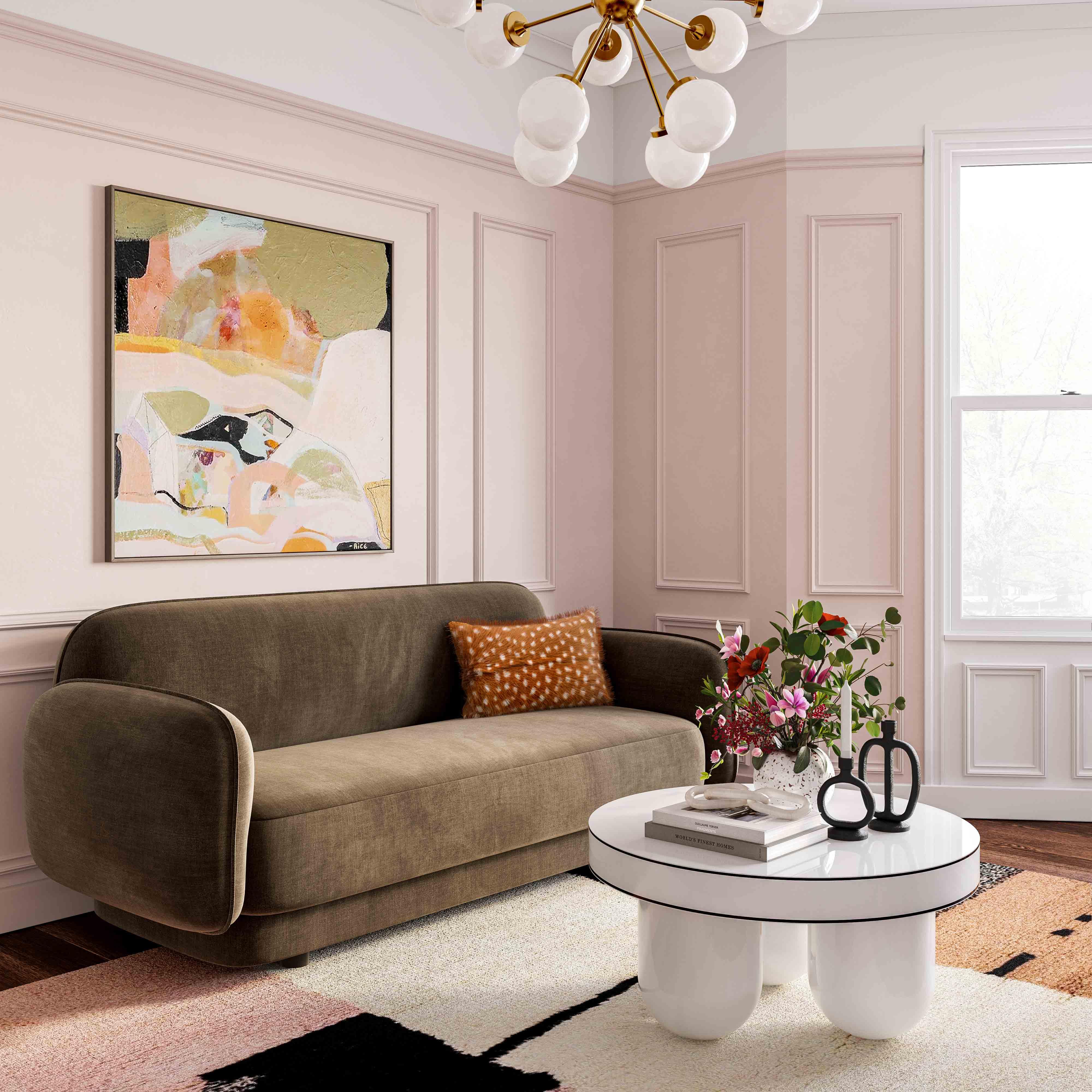Jasper White Glossy Coffee Table - Remutear