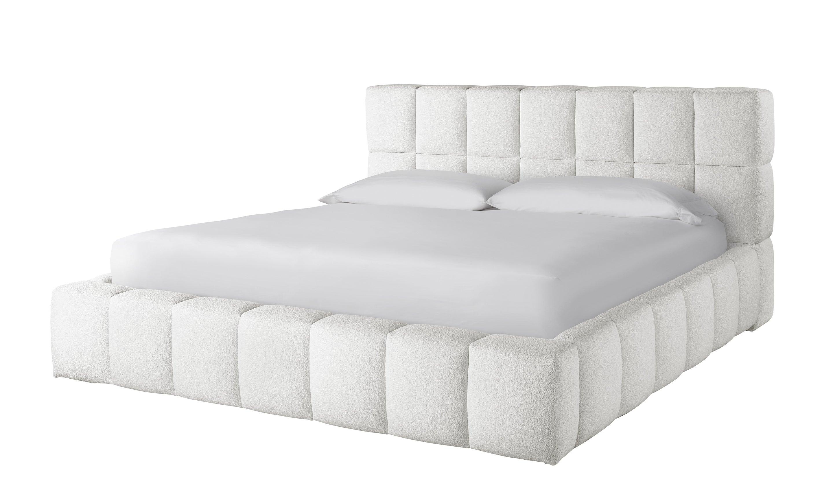 Modern Nomad Upholstered Platform Bed - Remutear
