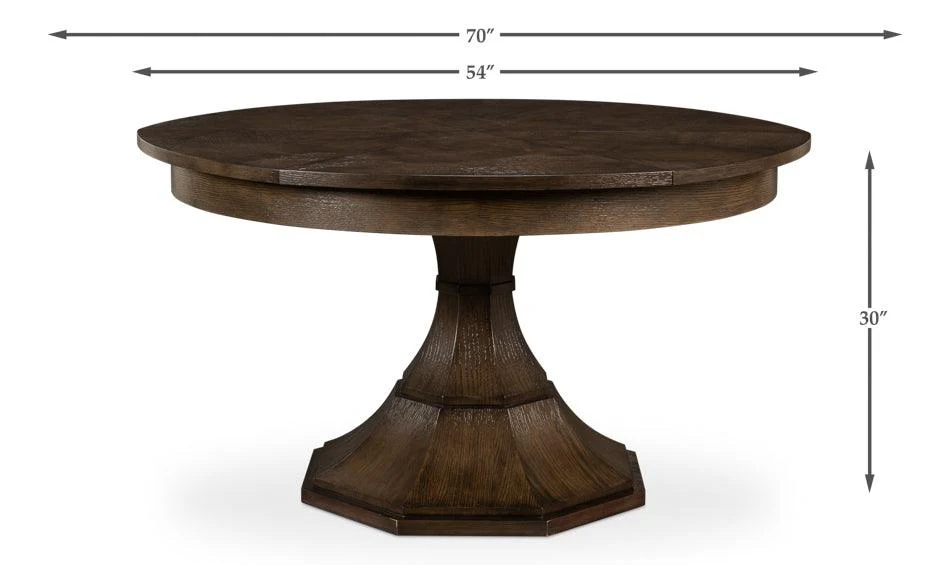 Giselle Jupe Table Med - Artisan Grey - Remutear