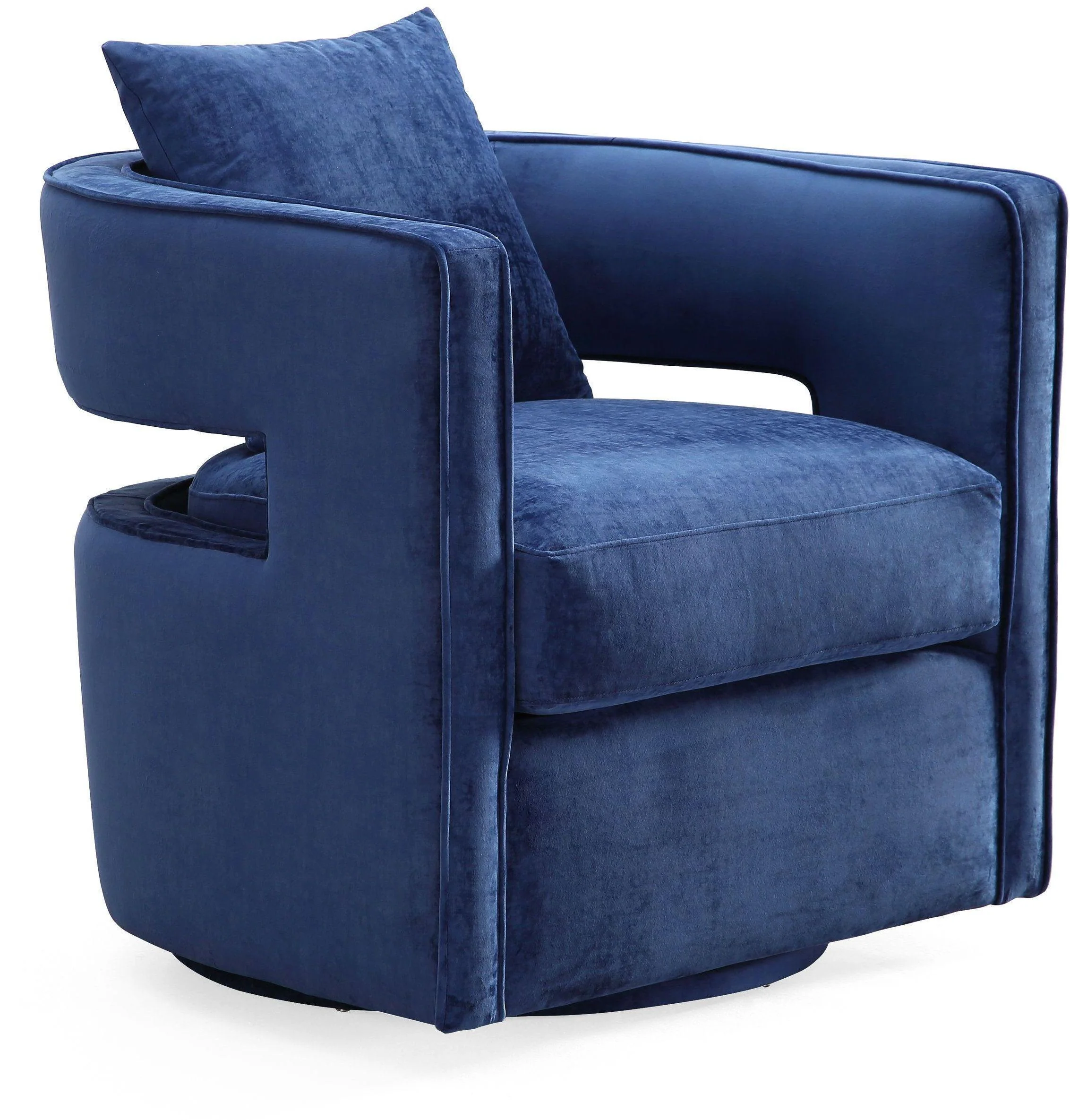 Kennedy Navy Swivel Chair - Remutear