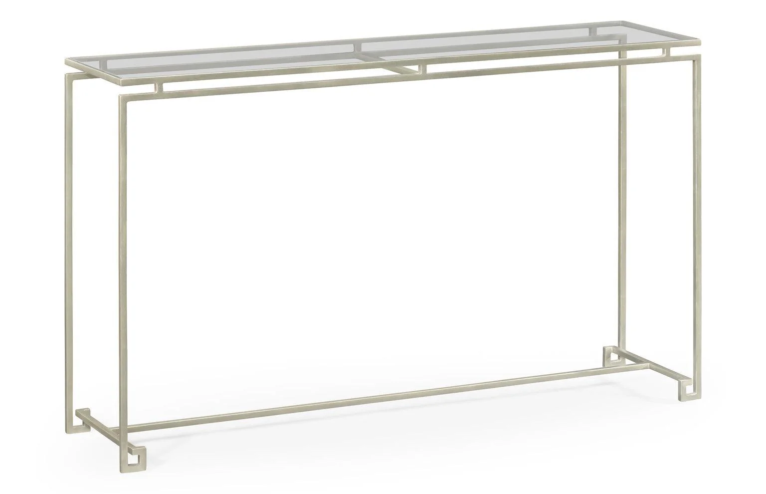 Modern Accents Antique Silver Console Table - Remutear