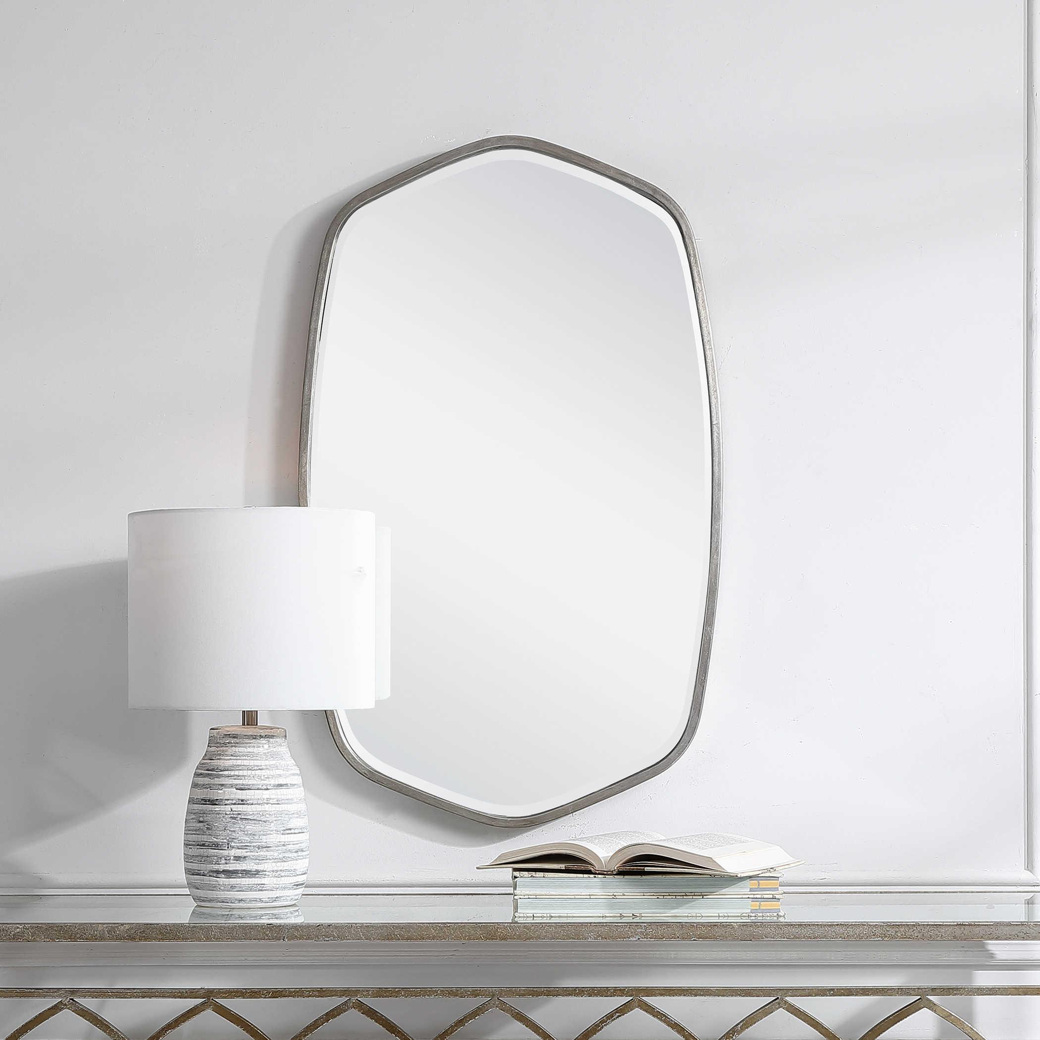DURONIA BRUSHED SILVER MIRROR - Remutear