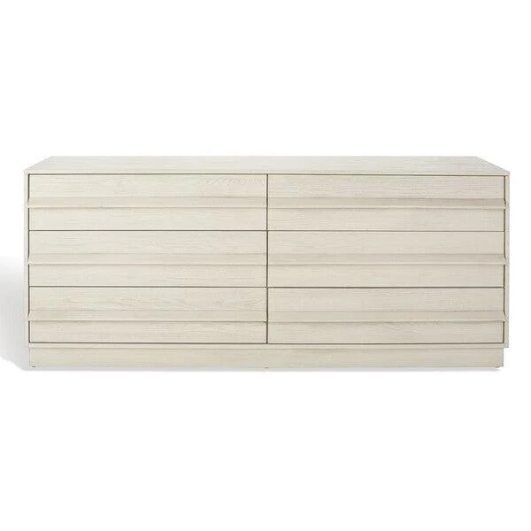 DEIRDRA 6 DRAWER WOOD DRESSER - Remutear