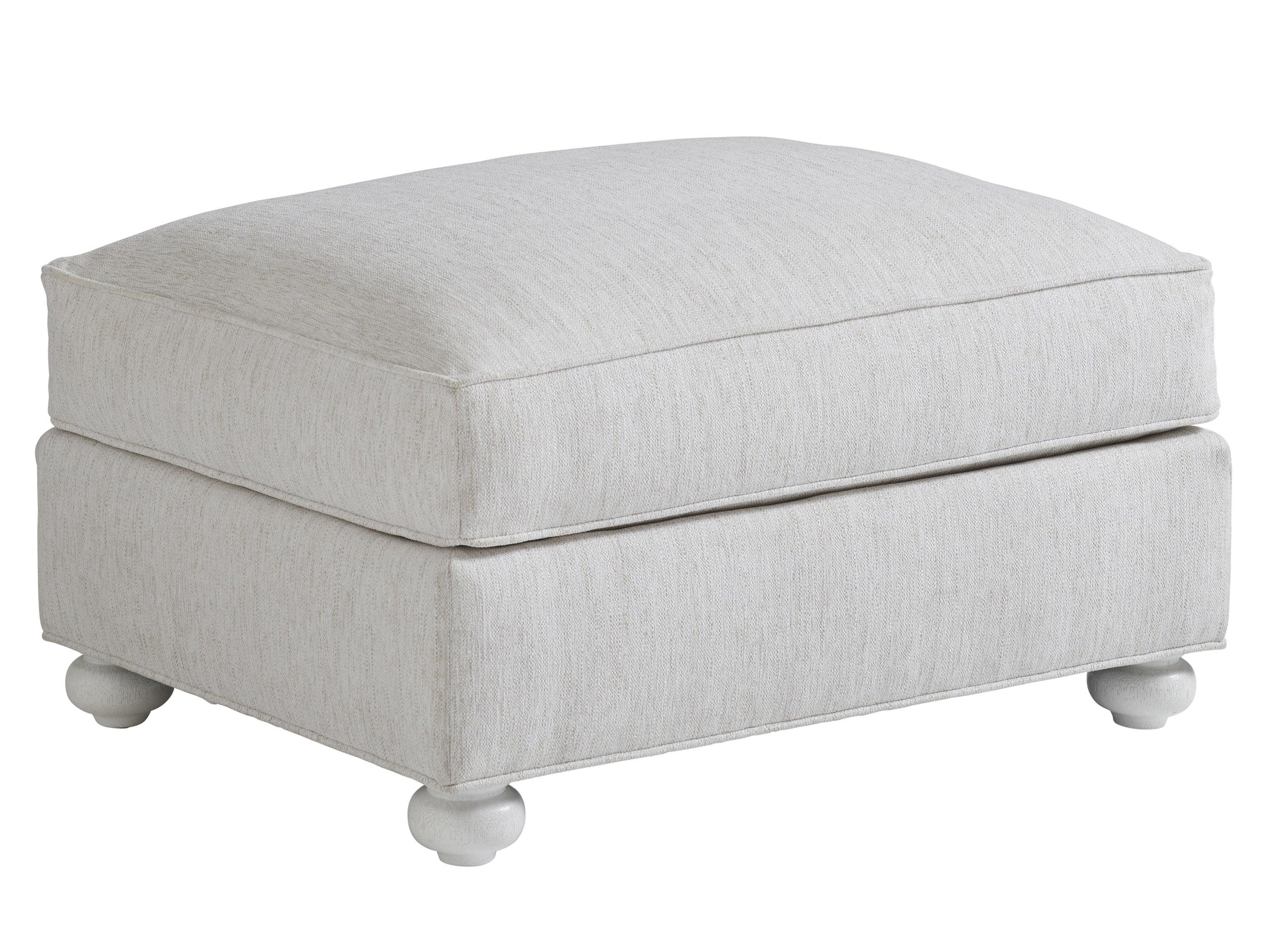 Ocean Breeze Coral Gables Ottoman - Remutear