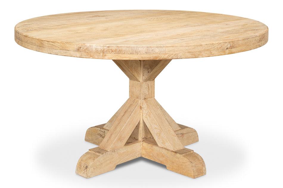 Oleski Round Dining Table - Remutear