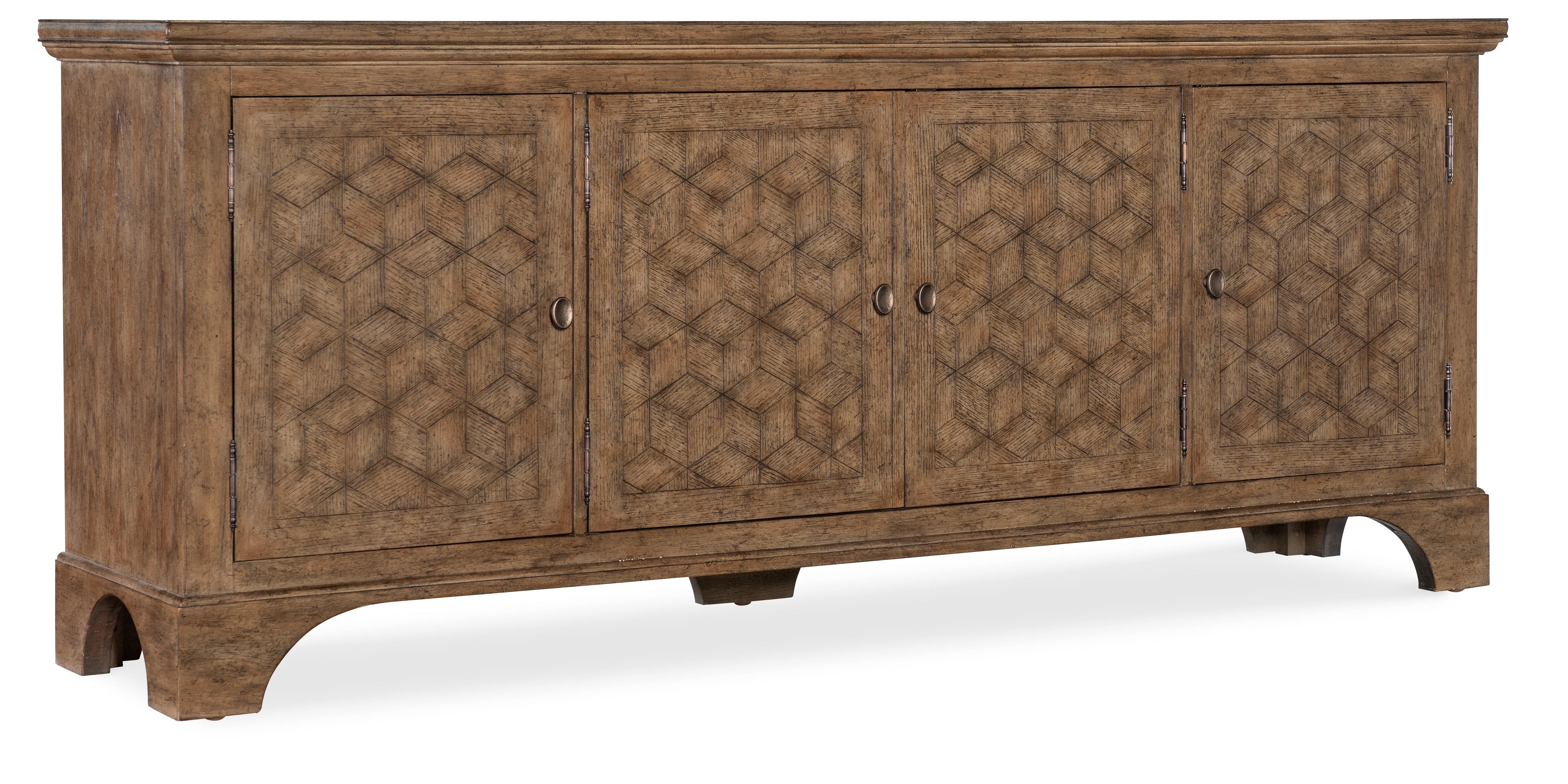 Americana Entertainment Credenza - Honey - Remutear