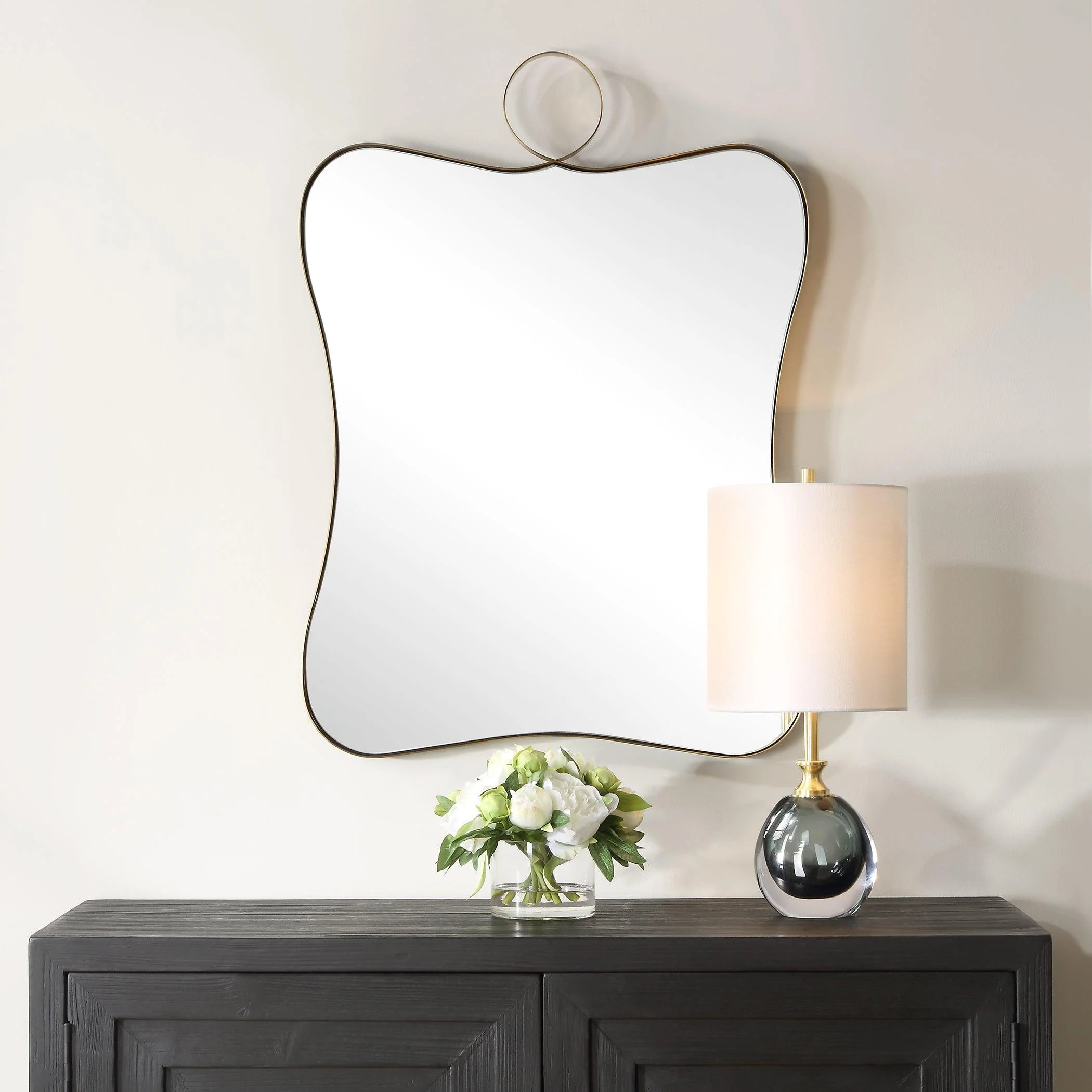 Talia Brass Vanity Mirror - Remutear