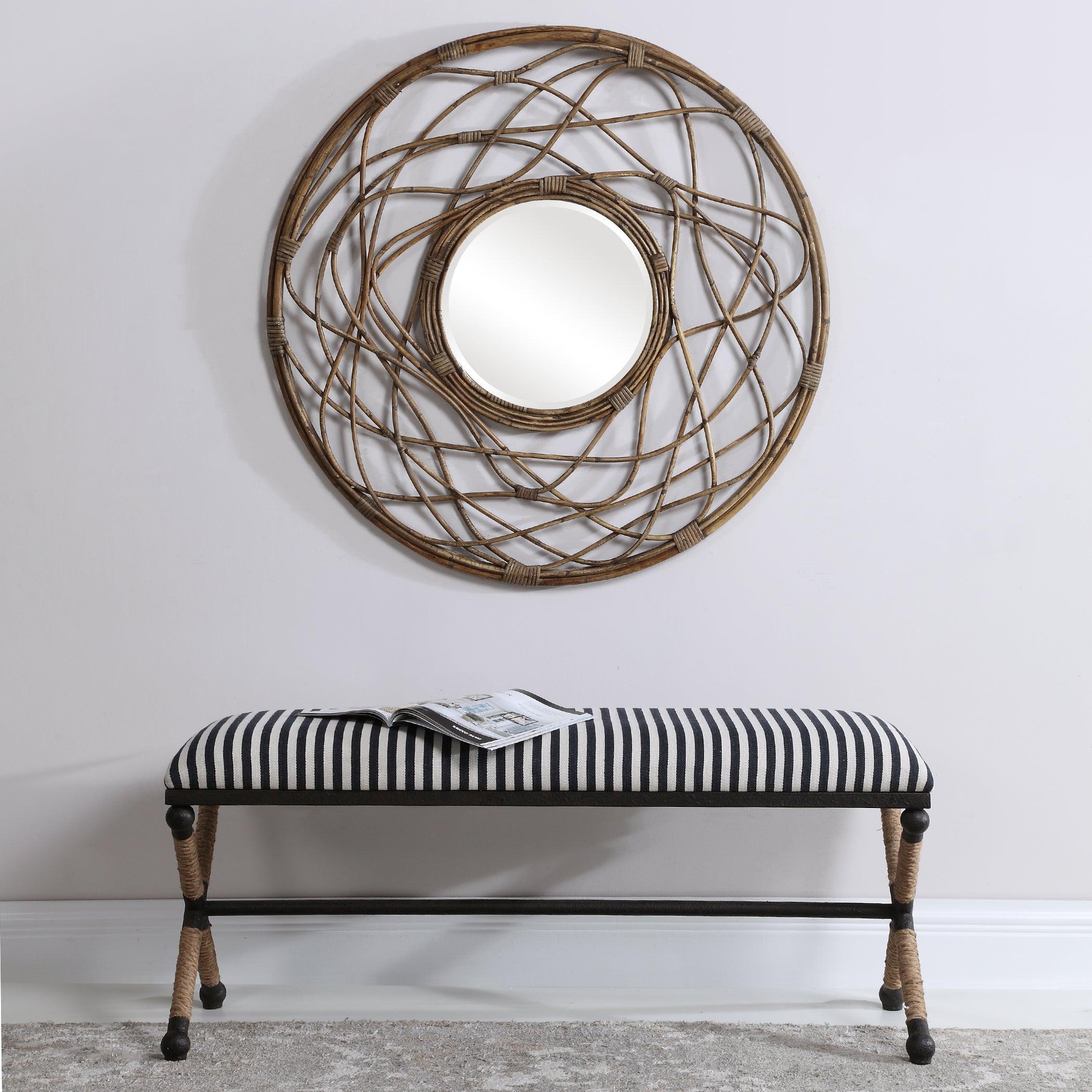 Braddock Striped Bench - Remutear