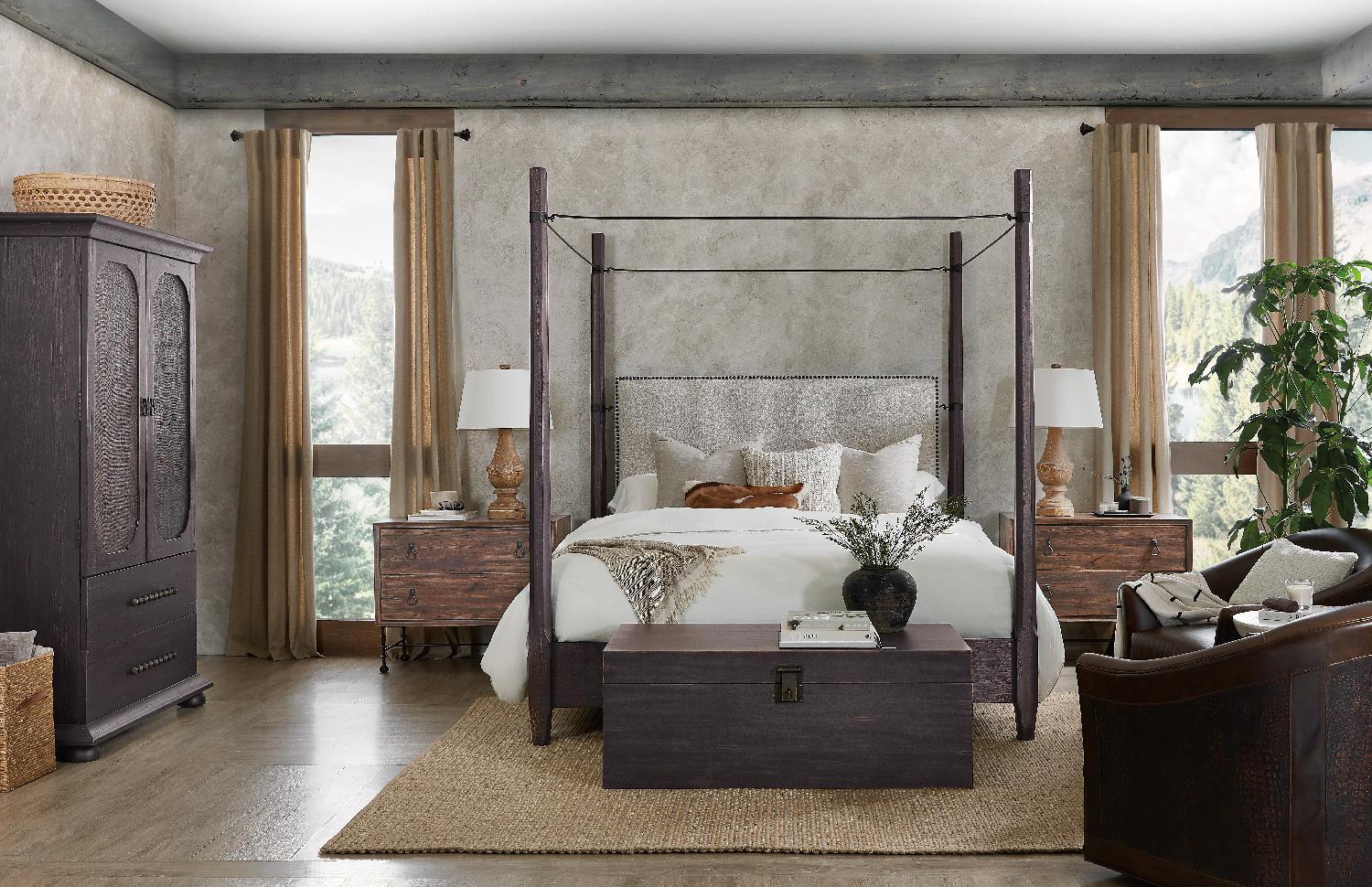Big Sky Poster Bed with Canopy - Remutear