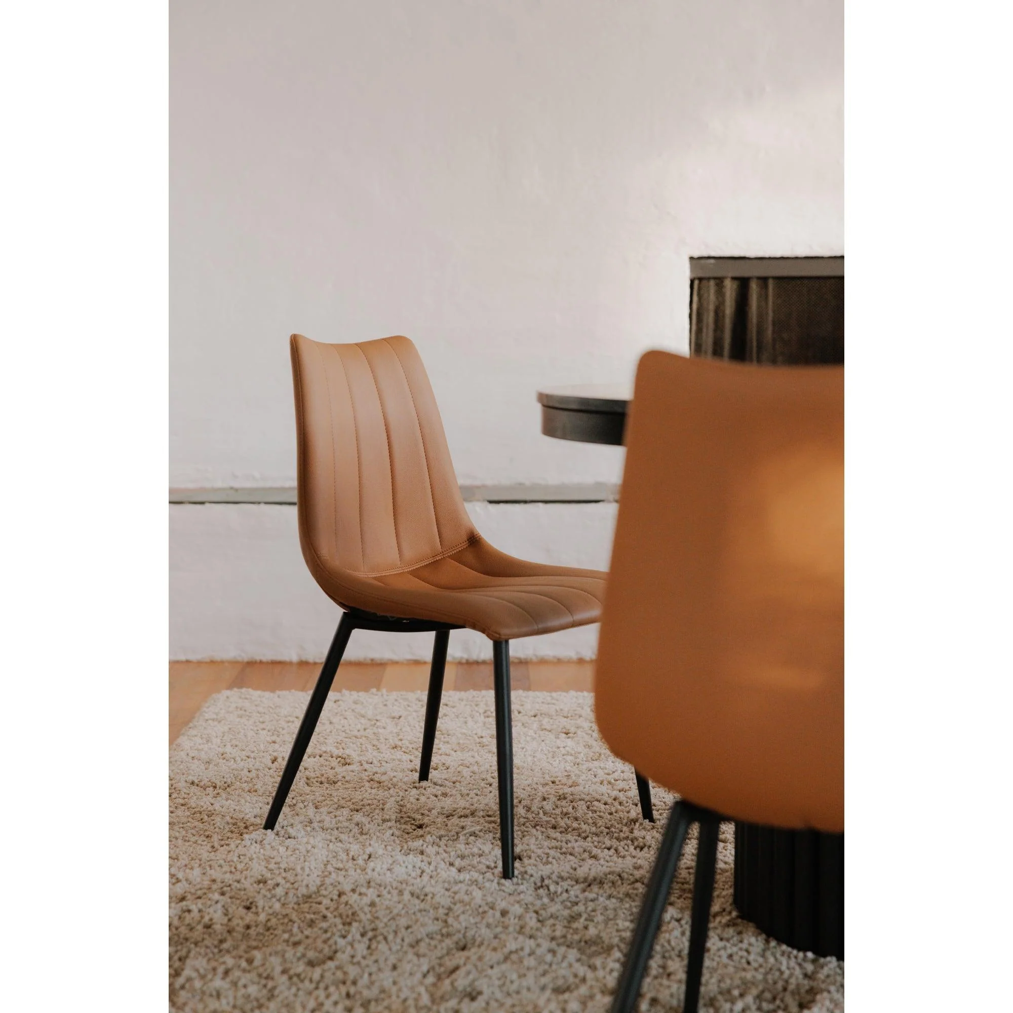 Alibi Dining Chair Tan - Set Of Two - Remutear