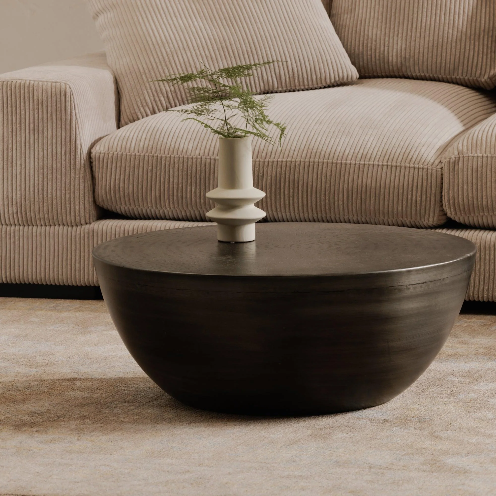 Conga Coffee Table Antique Zinc - Remutear