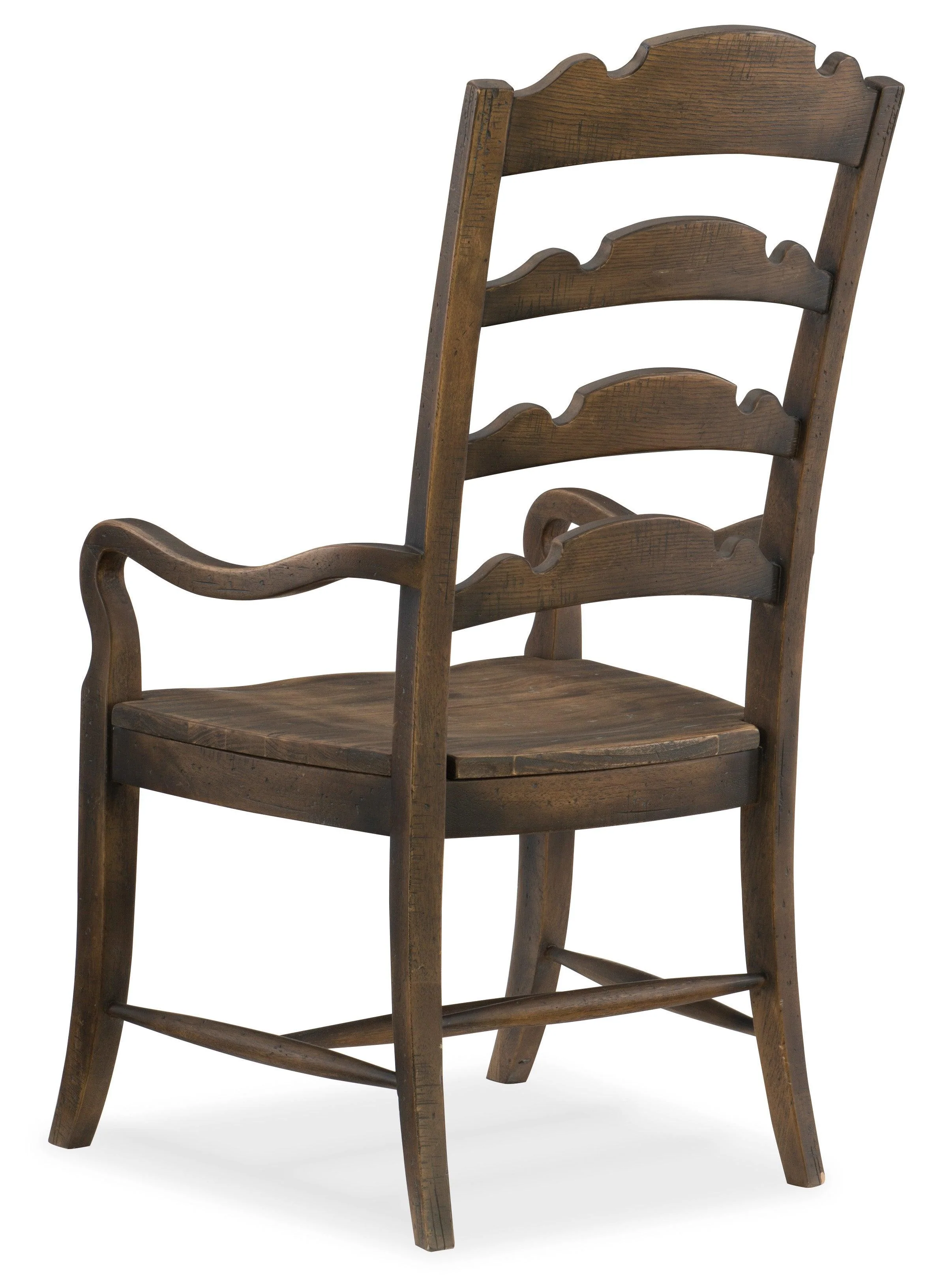Hill Country Twin Sisters Ladderback Arm Chair - Set of 2 - Remutear