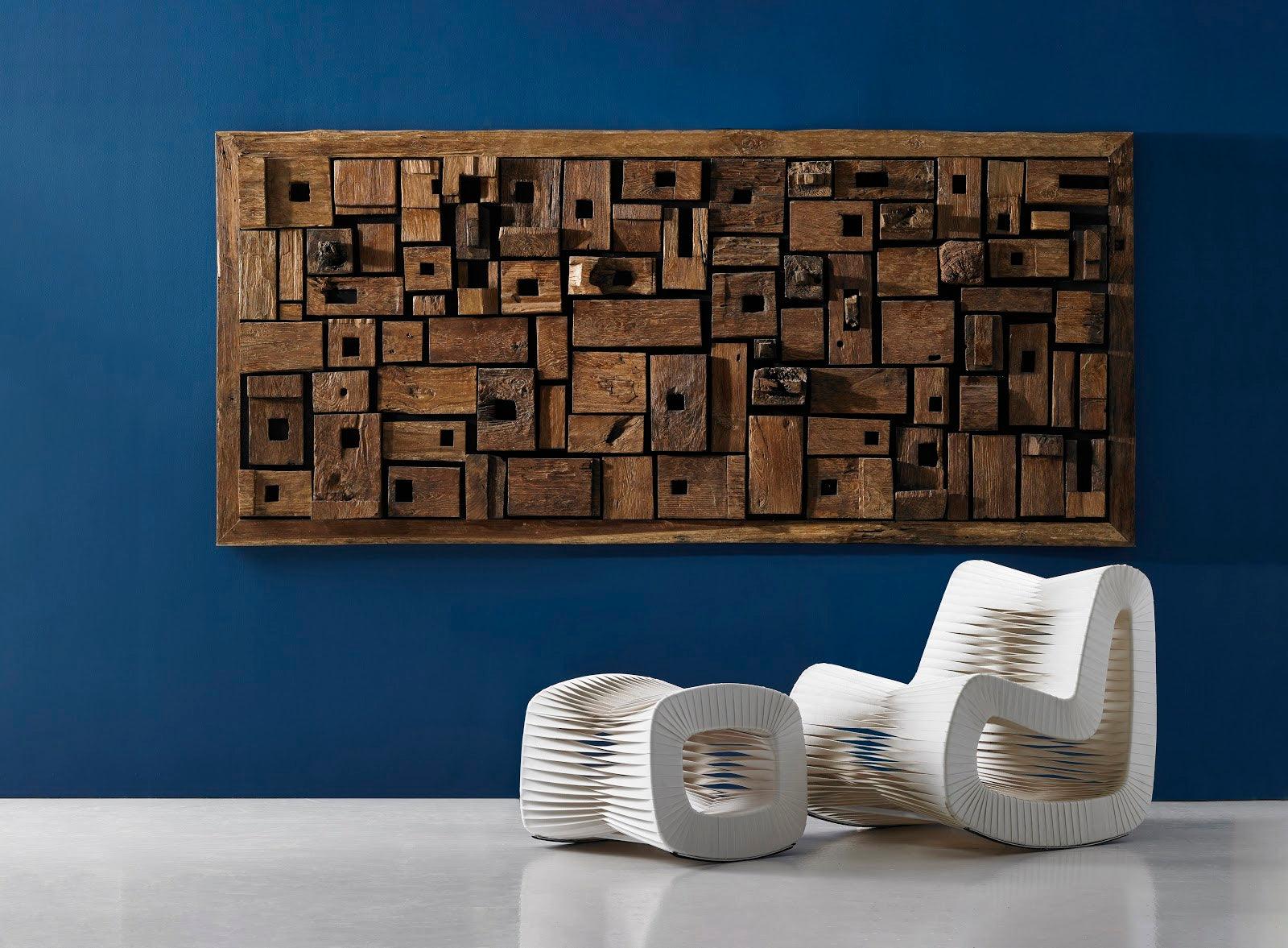 Asken Wall Art, Wood, LG - Remutear