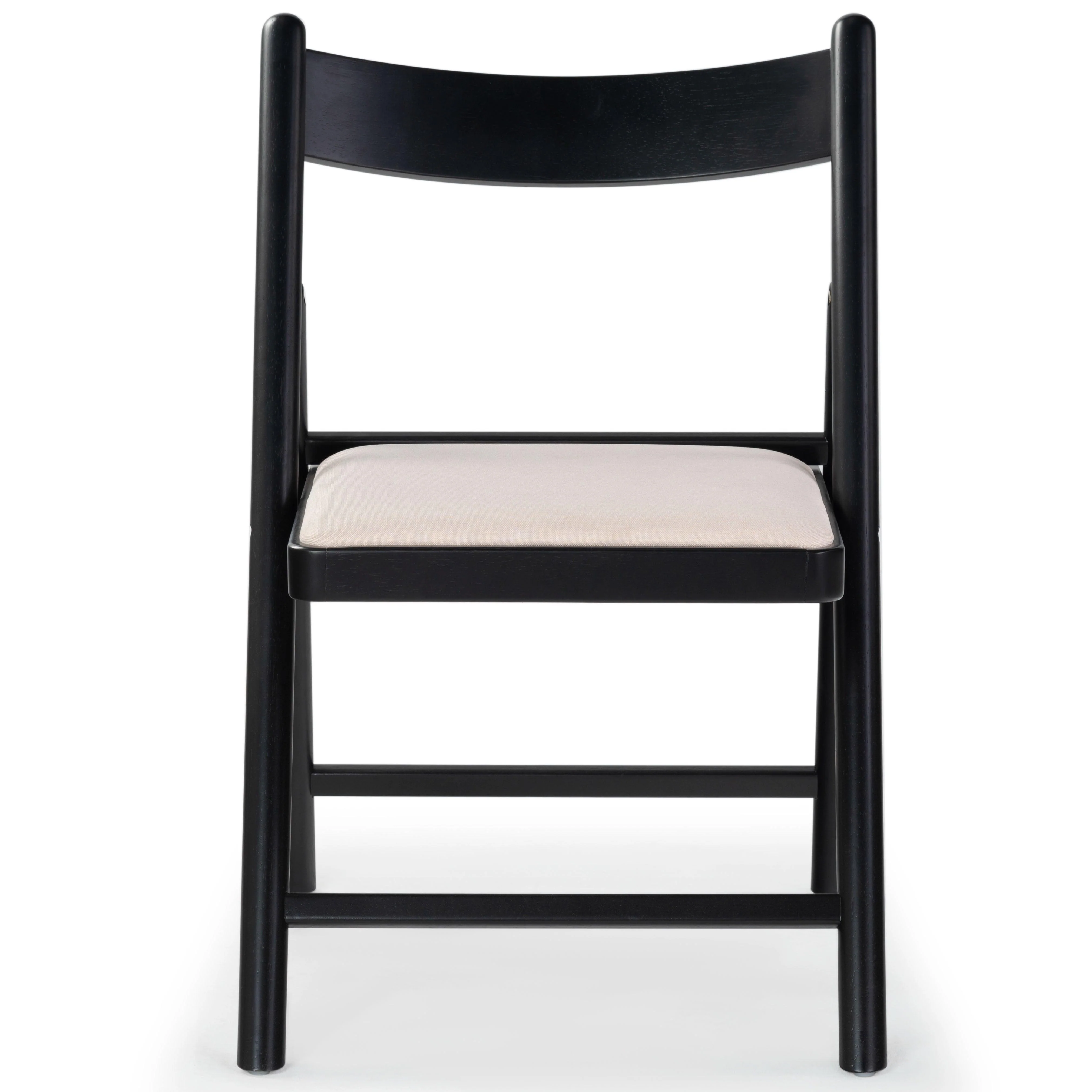 Jacie Linen Seat Folding Chair - Remutear