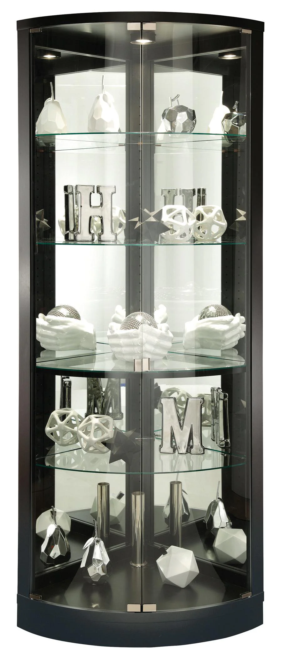 Jaime Corner Curio Cabinet - Remutear
