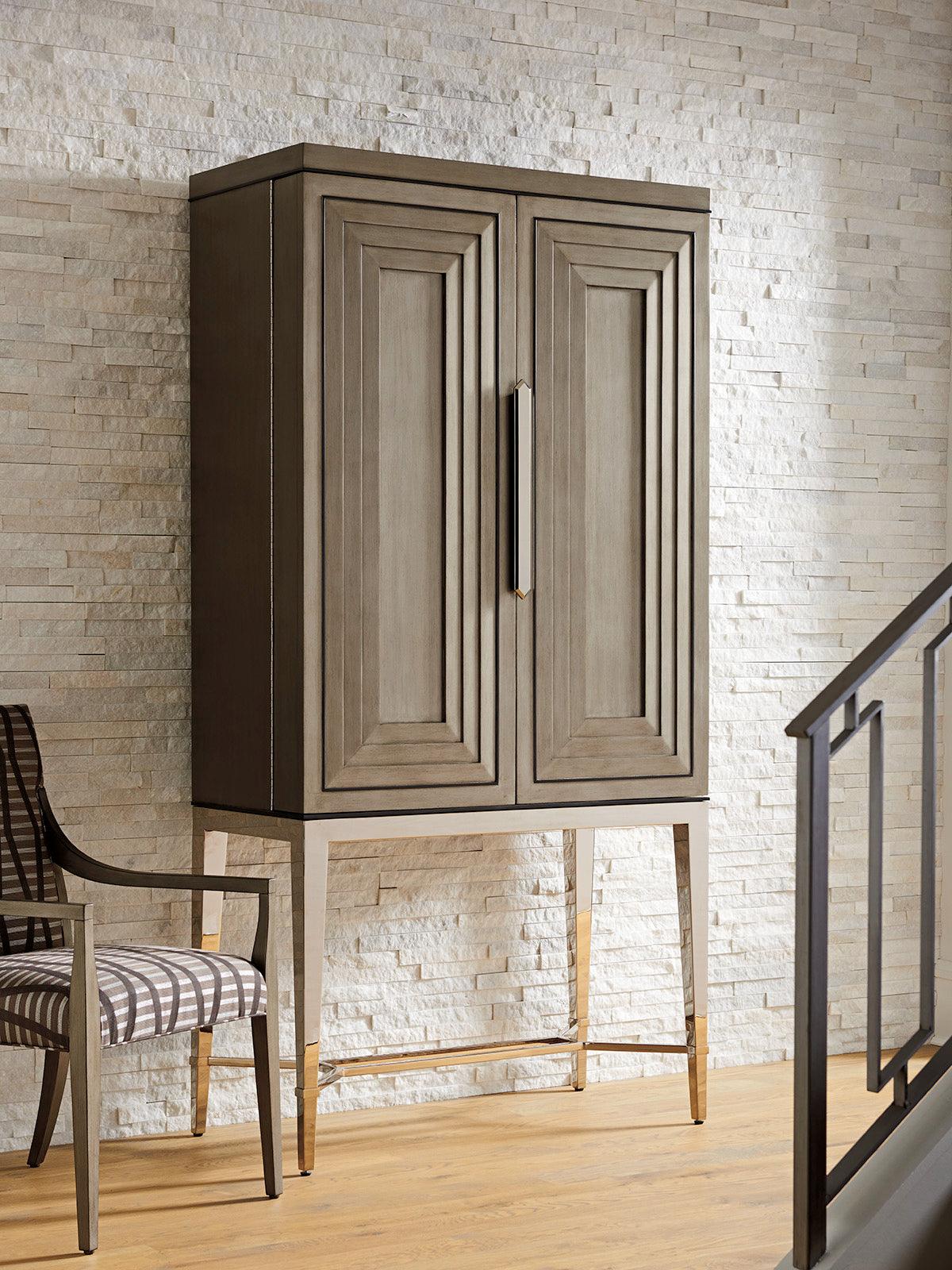 Ariana Cheval Bar Cabinet - Remutear