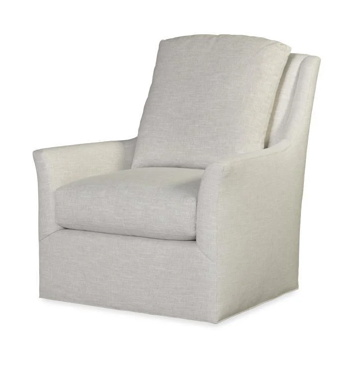 Century Home Elegance Stocked Liam Swivel Chair - Remutear