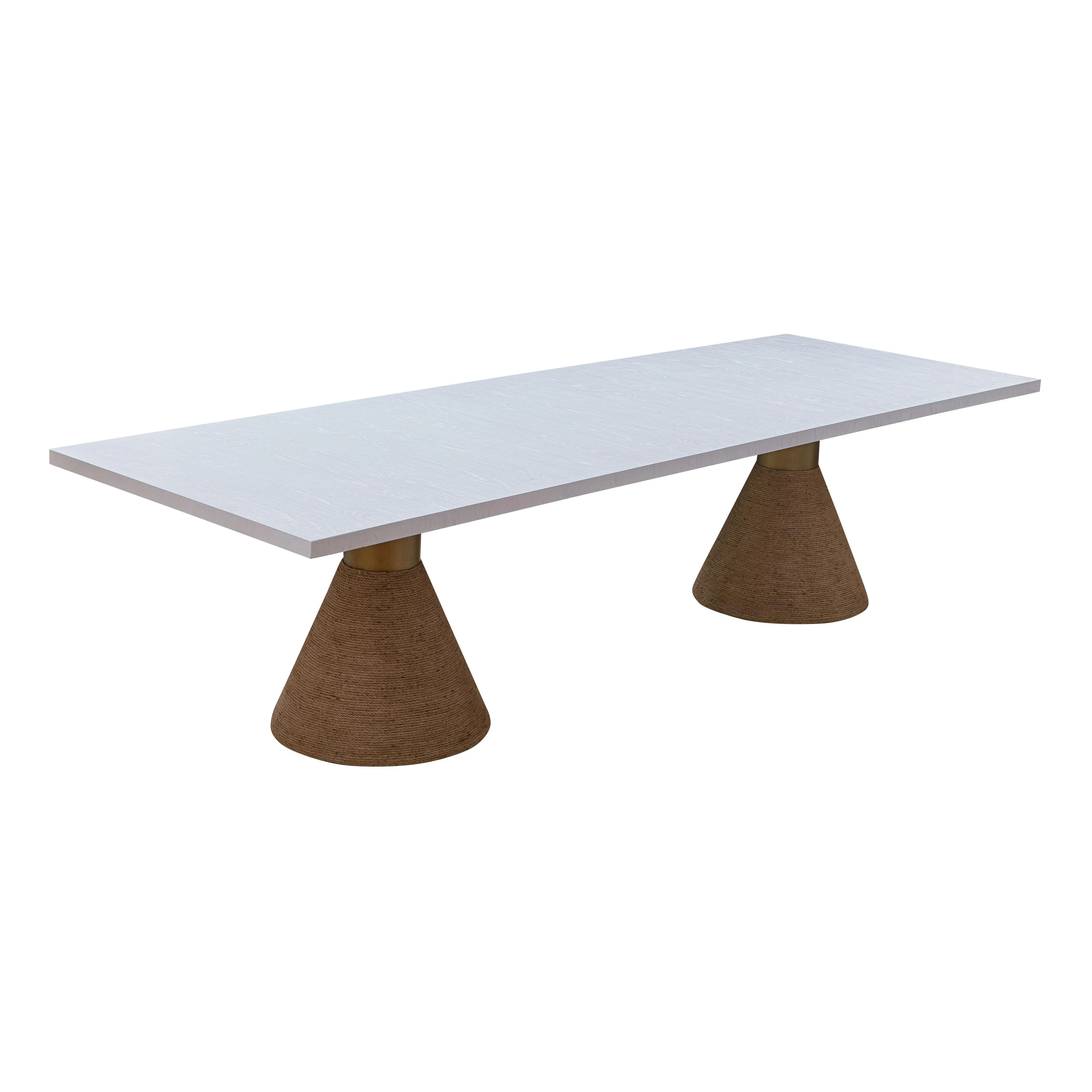 Rishi Natural Rope Rectangular Table - Remutear