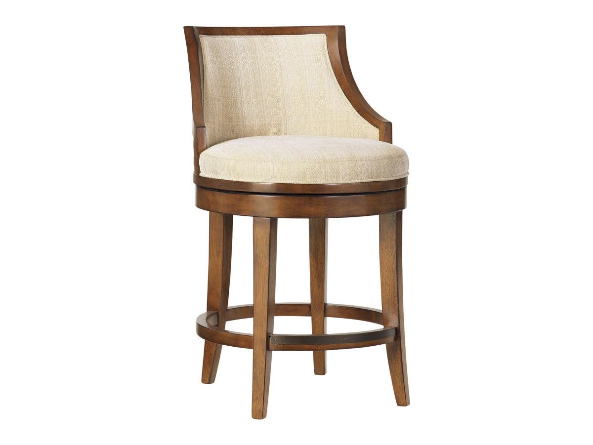 Ocean Club Cabana Swivel Counter Stool - Remutear