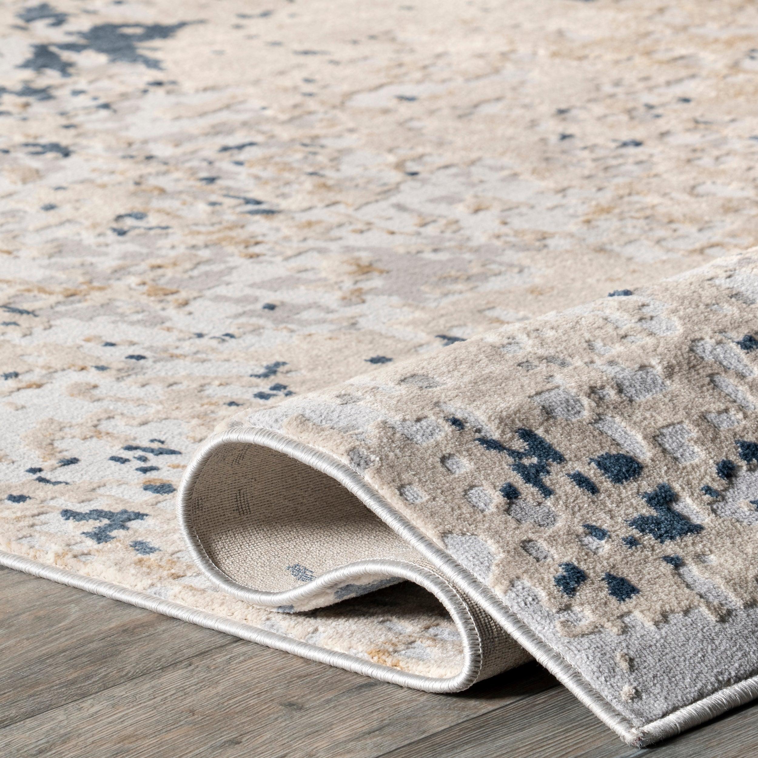 Chastin Modern Abstract Area Rug - Remutear