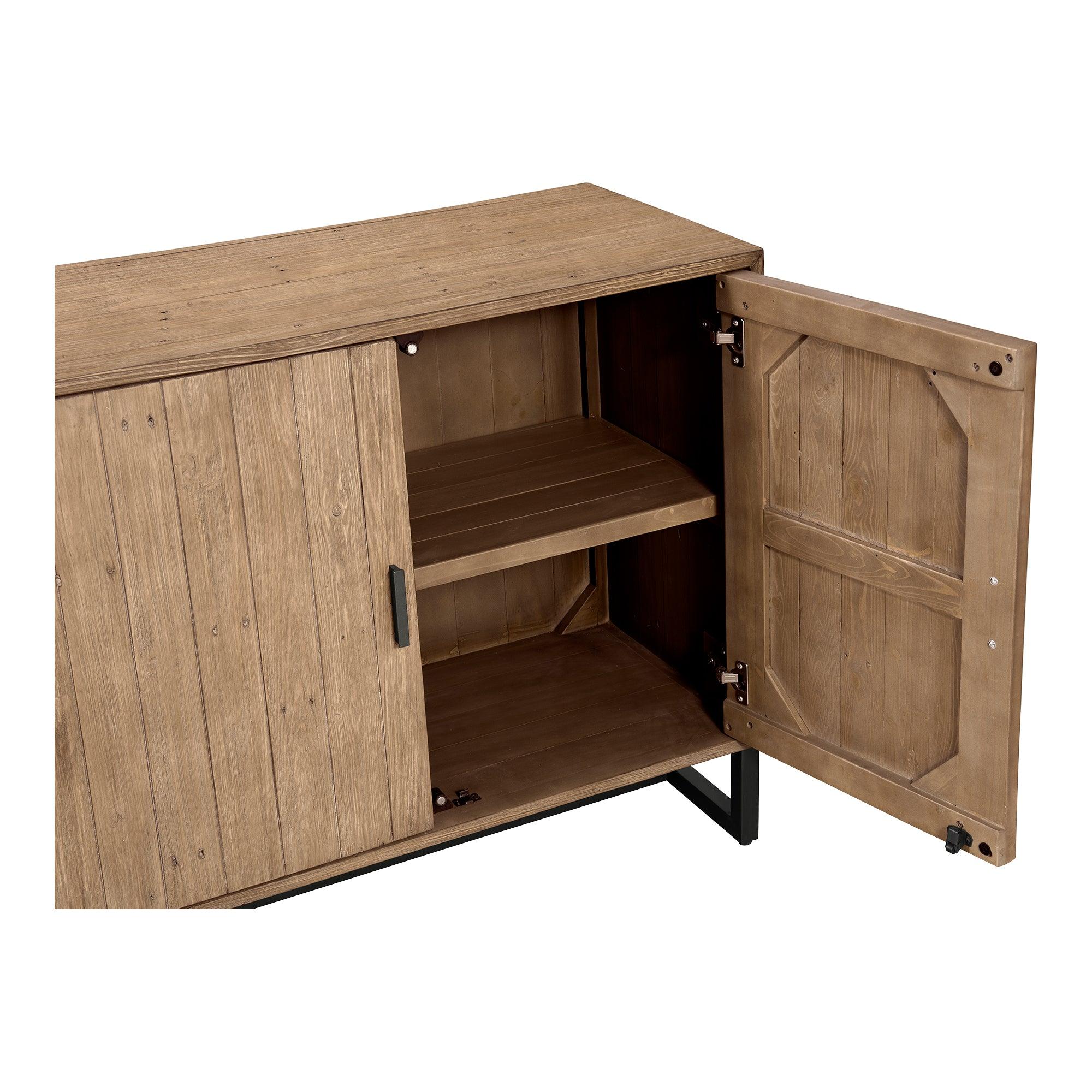 Sierra 2 Door Cabinet Natural - Remutear