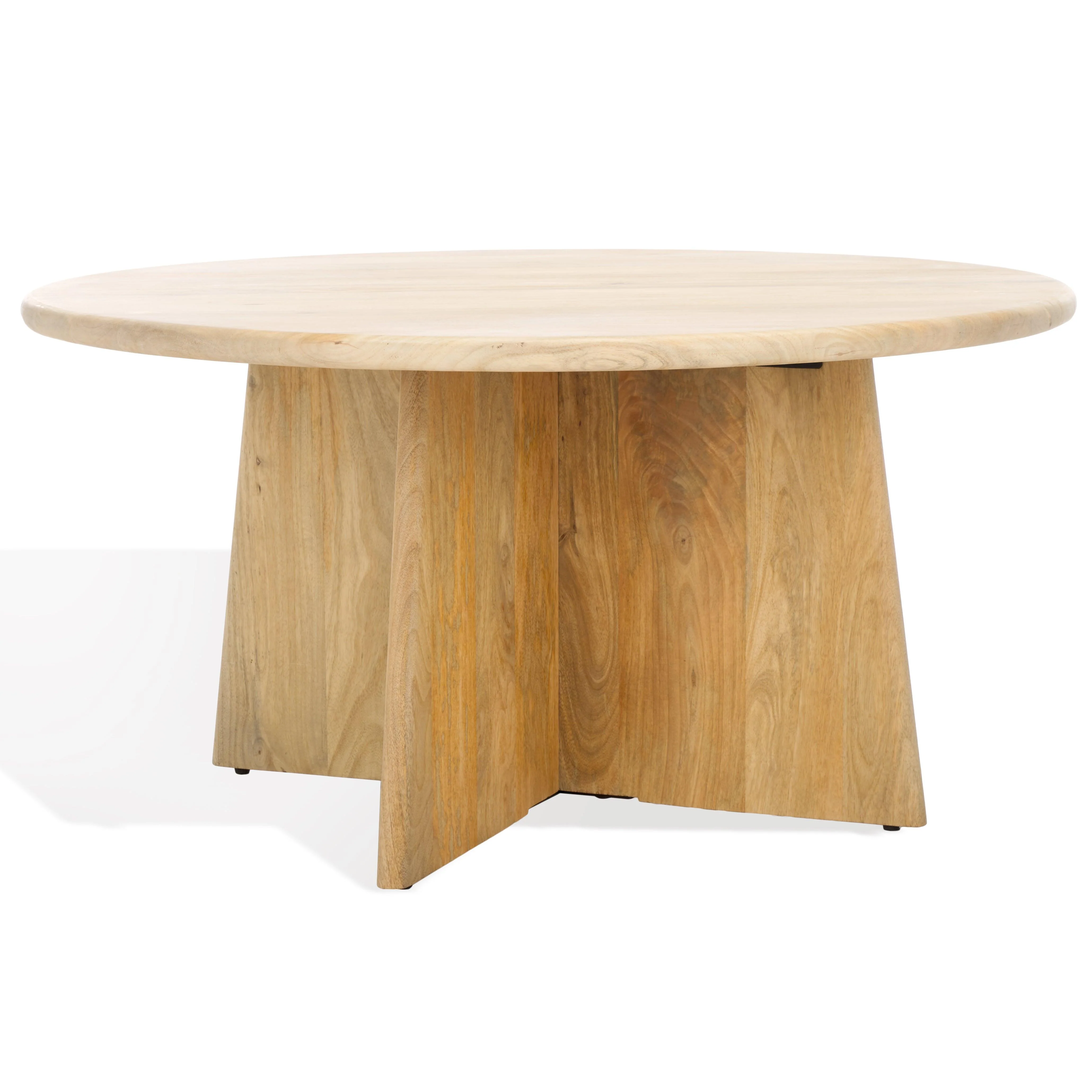 Madilynn Round Wood Coffee Table - Remutear