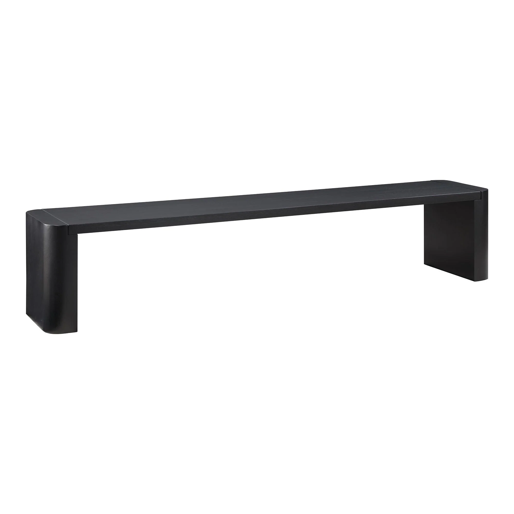 Post Dining Bench Large Black - Remutear