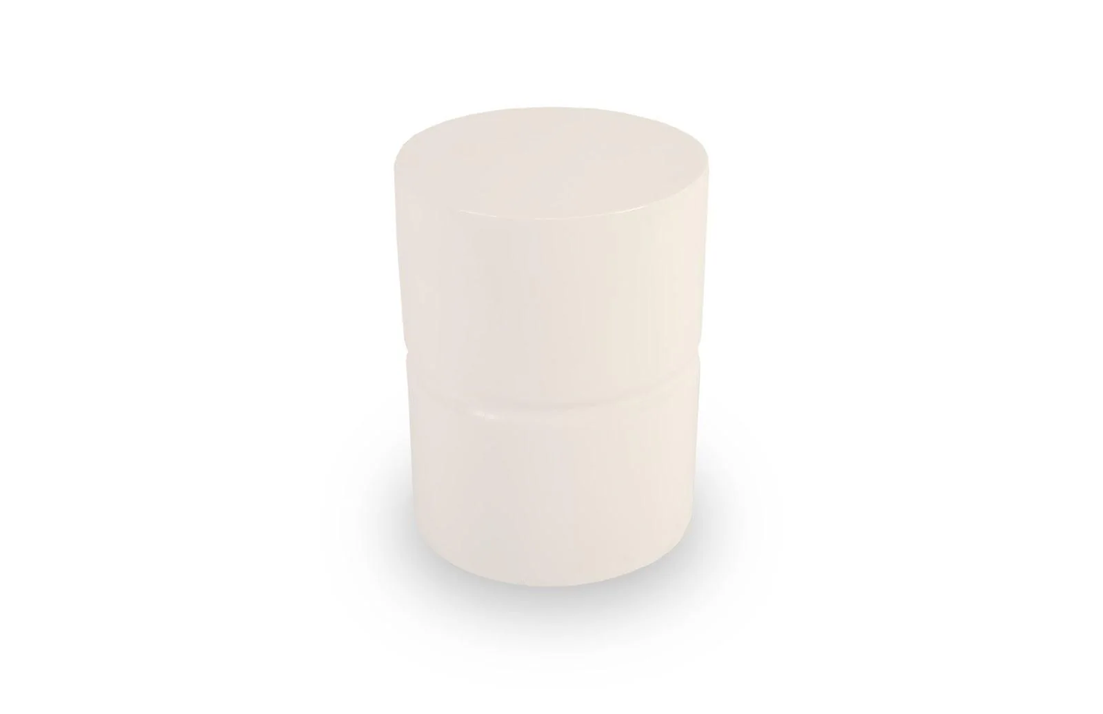 Stacked Stool, Gel Coat White - Remutear