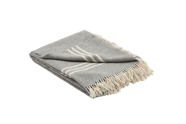 Newberry Woven Throw Grey - Remutear