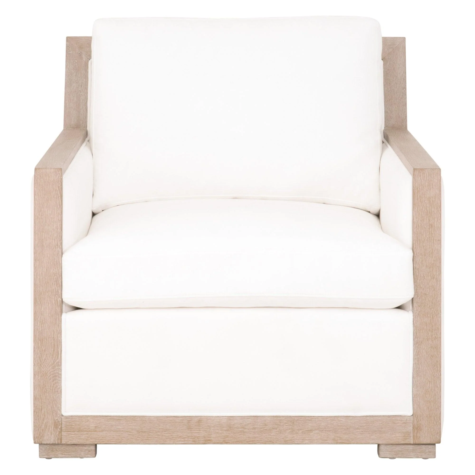 Manhattan Wood Trim Sofa Chair - Remutear