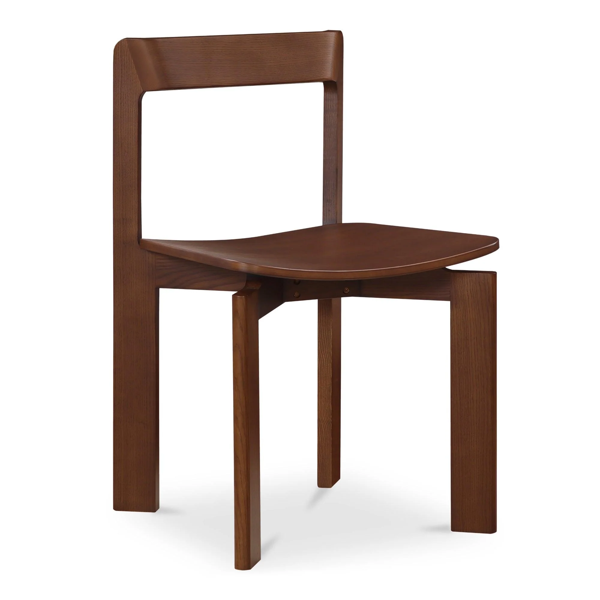 Daifuku Dining Chair Walnut Stained Ash - Set Of Two - Remutear