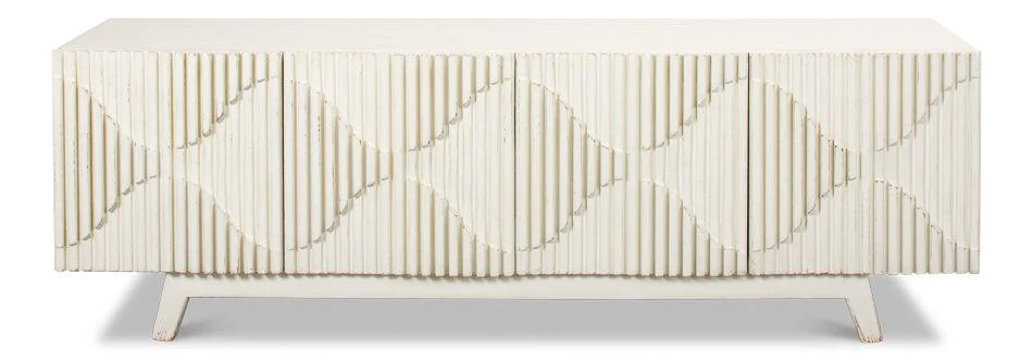 Lola Sideboard - Antique White 1 - Remutear
