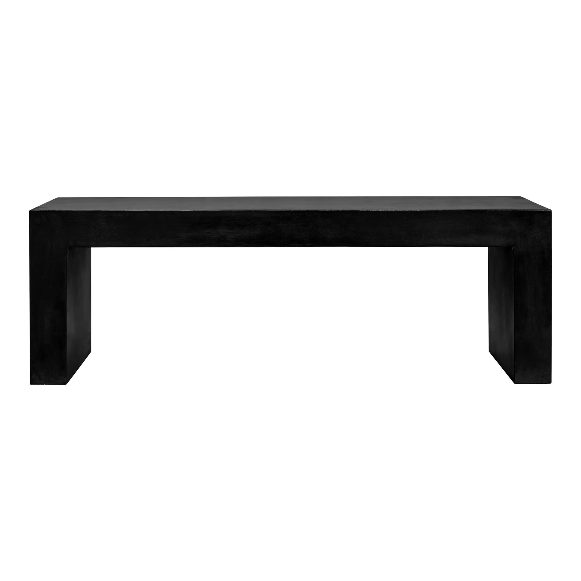 Lazarus Outdoor Bench Black - Remutear