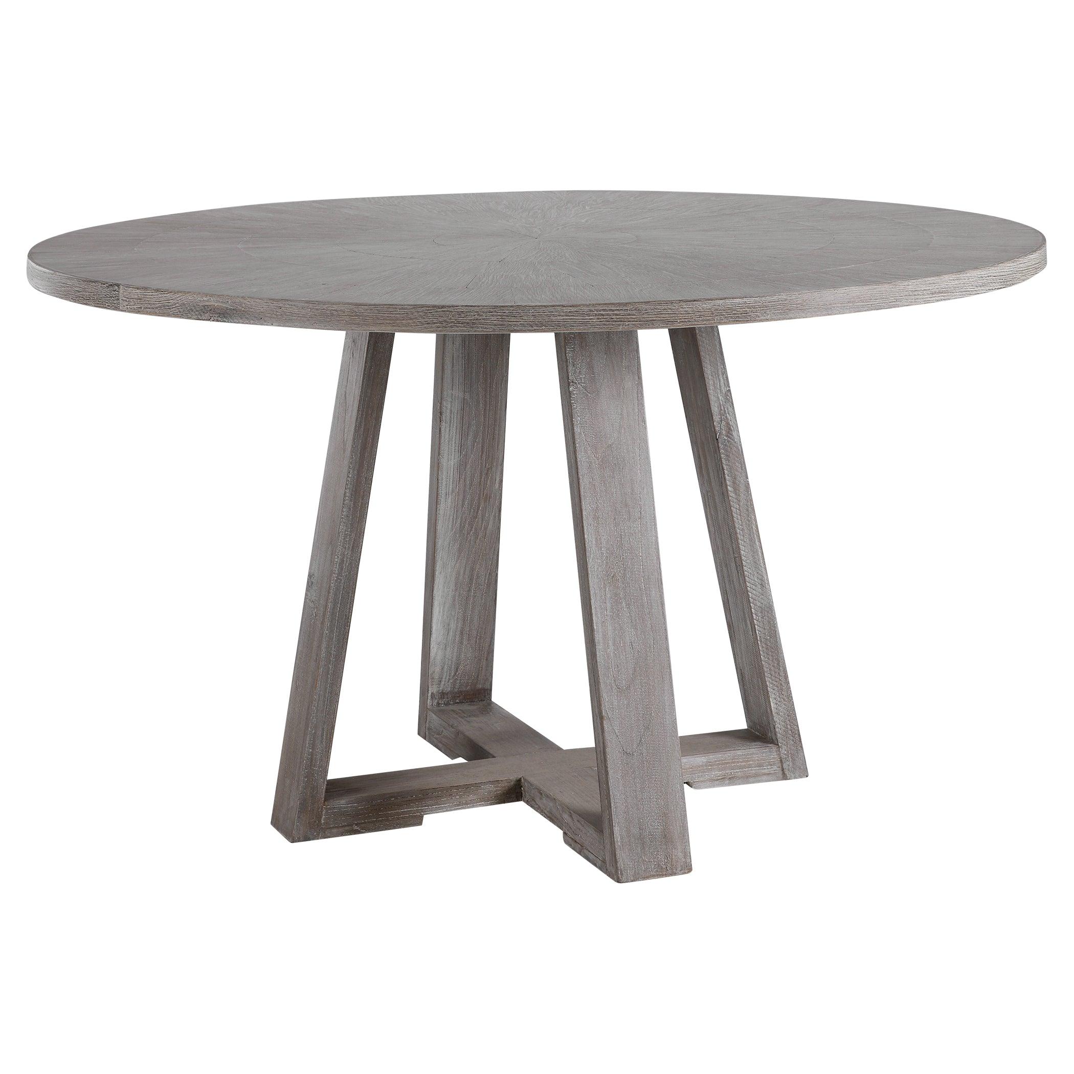GIDRAN GRAY DINING TABLE - Remutear