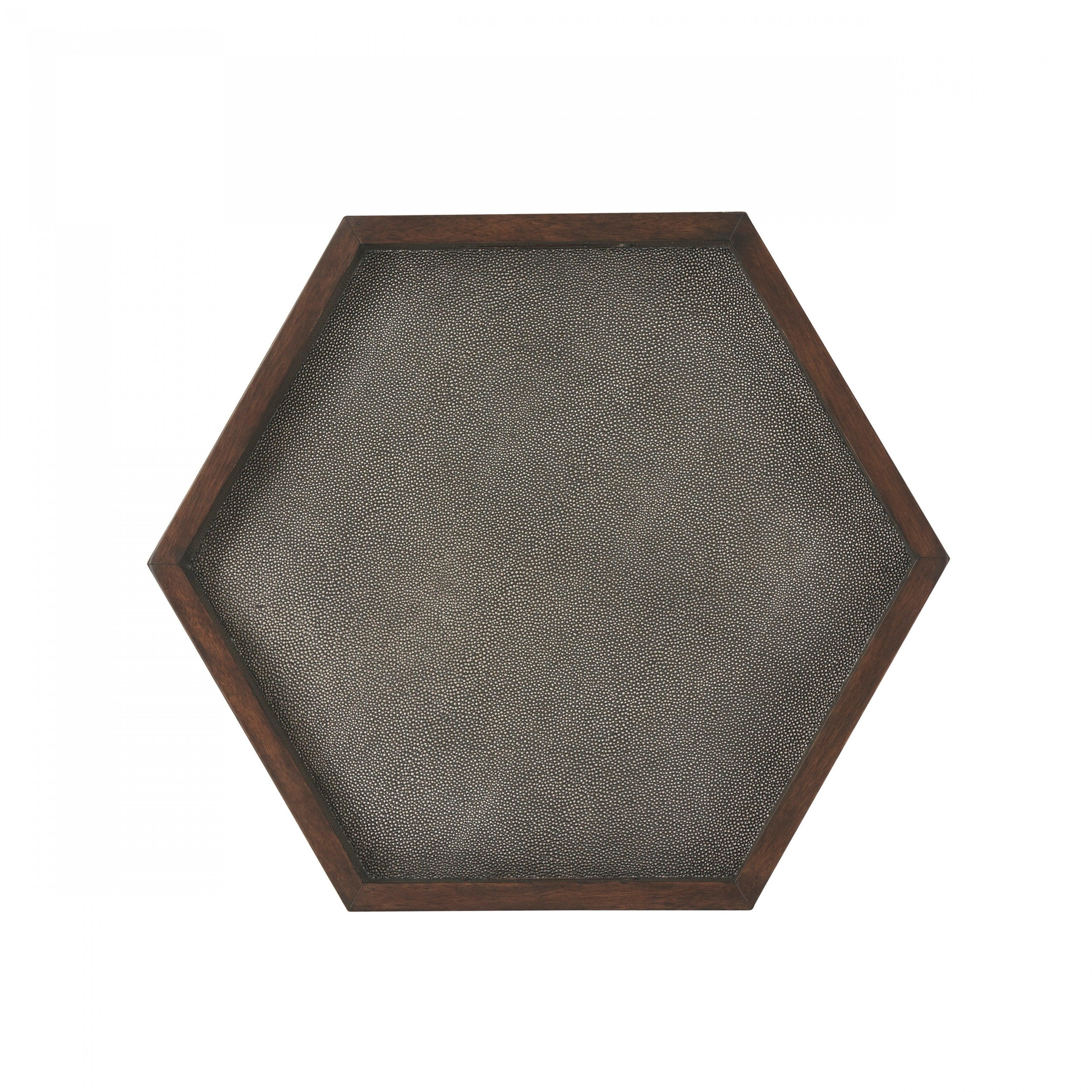 Radium Hexagonal Accent Table - Remutear