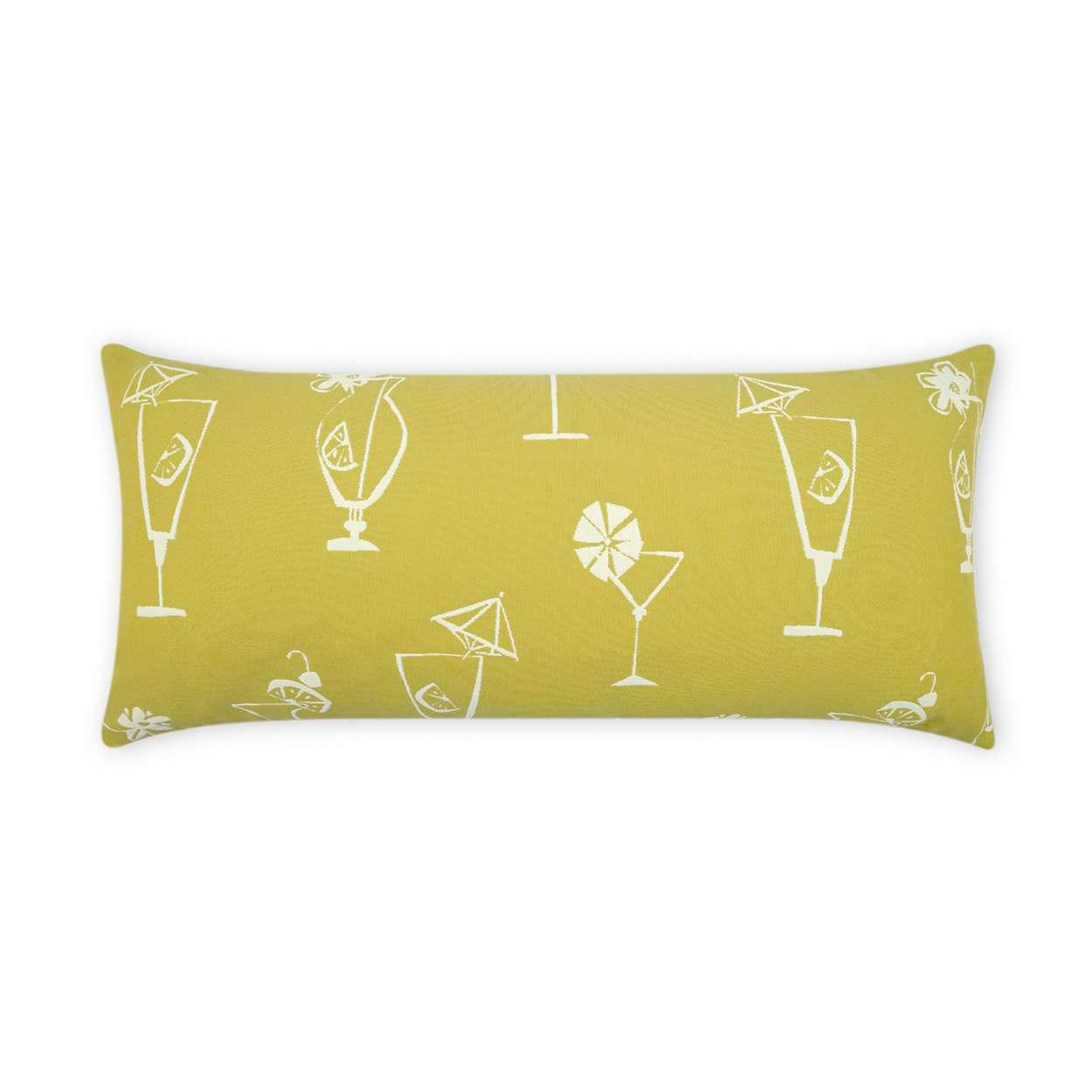 Outdoor Happy Hour Lumbar Pillow - Remutear