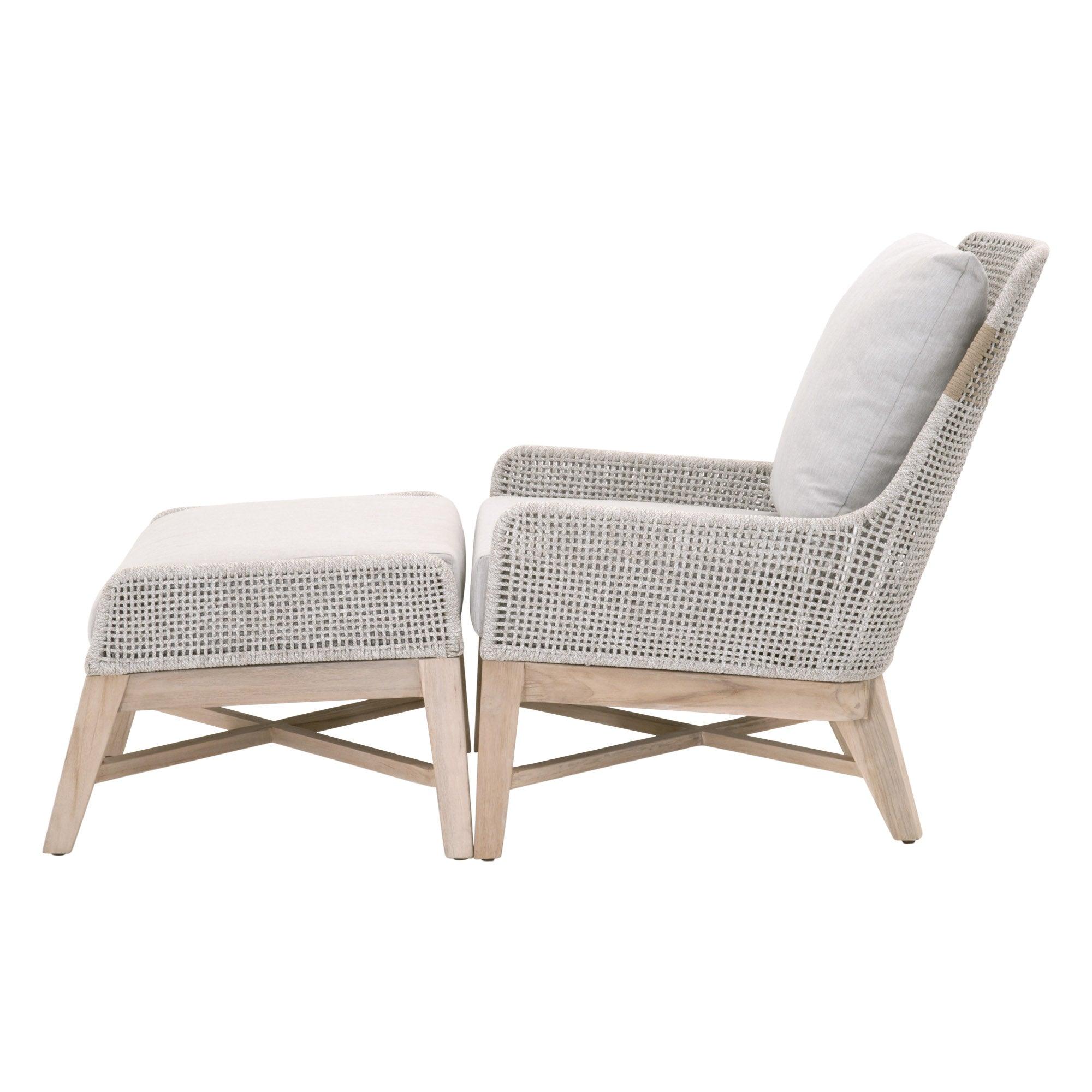 Tapestry Outdoor Footstool - Remutear