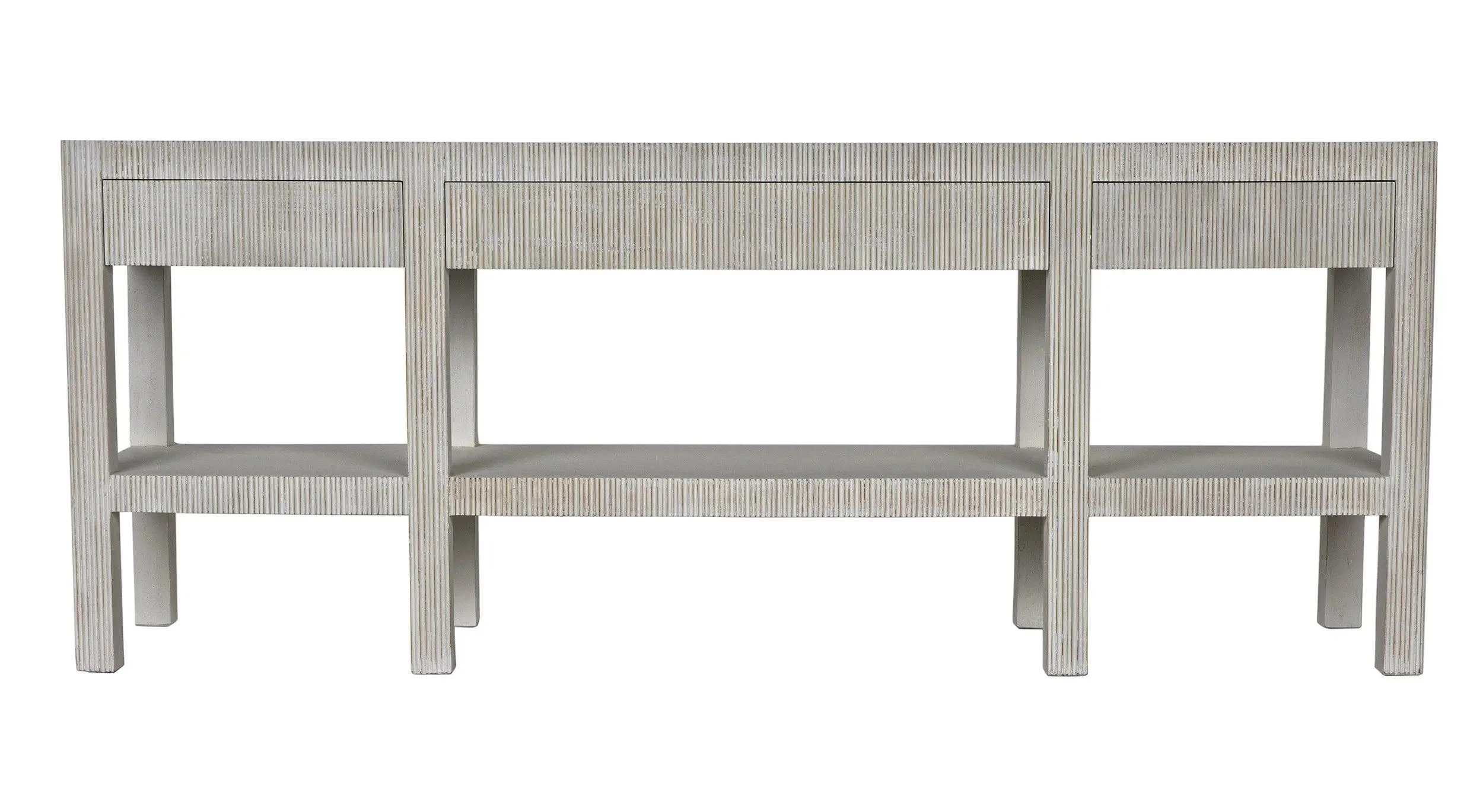 Conrad Console, White Wash - Remutear