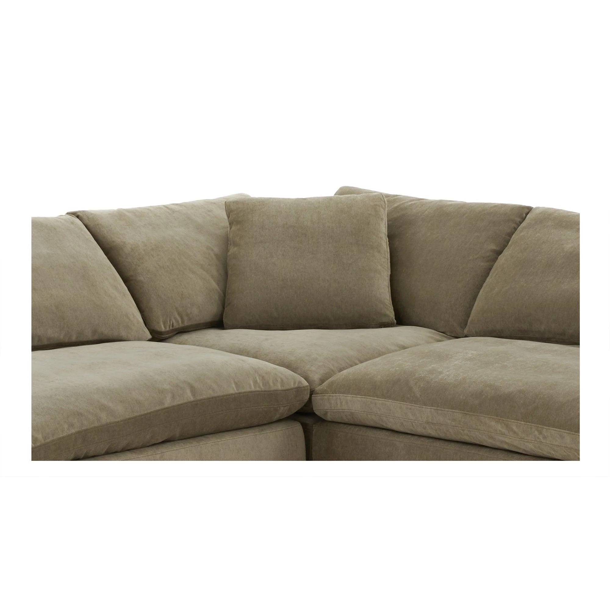 Clay Dream Modular Sectional Performance Fabric Desert Sage - Remutear
