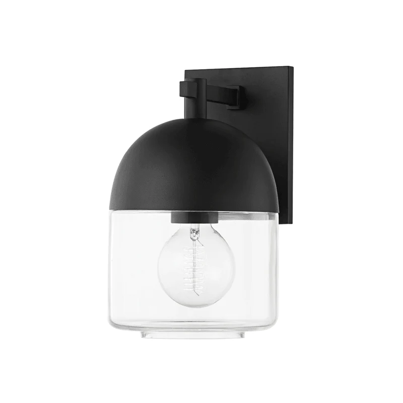 ZEPHYR 1 LIGHT EXTERIOR SMALL WALL SCONCE - Remutear