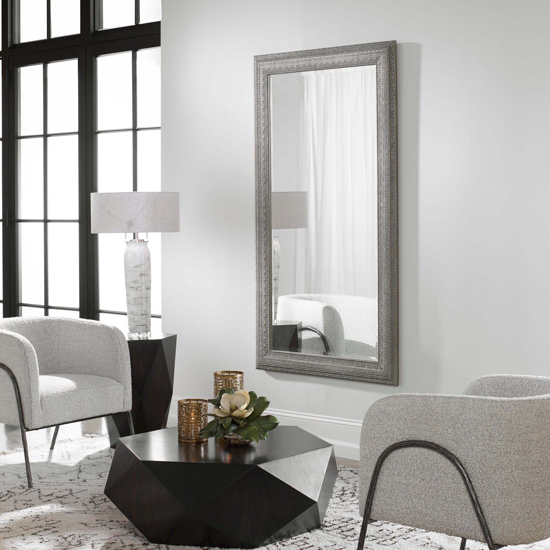 MALIKA ANTIQUE SILVER MIRROR - Remutear