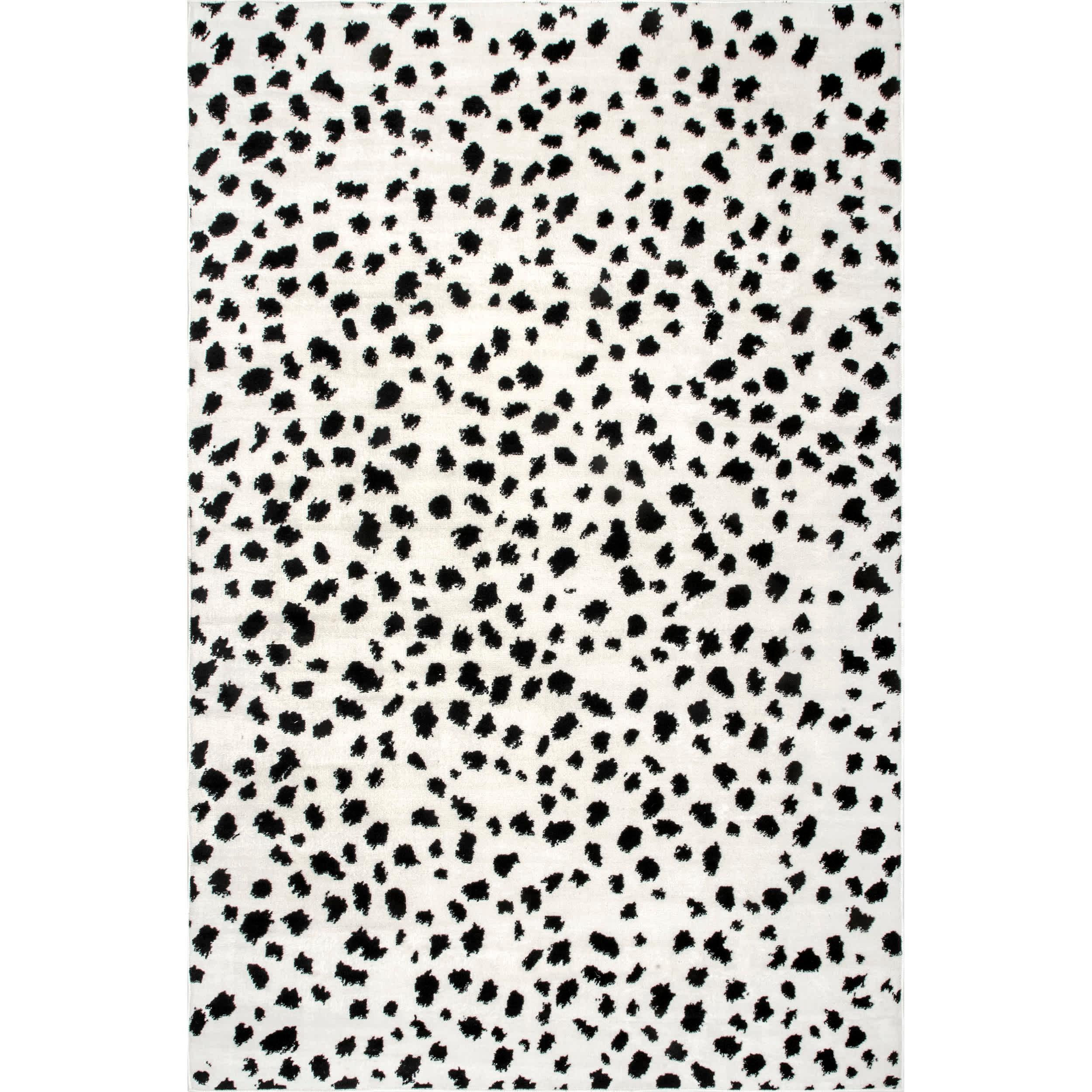 Brooks Leopard Print Area Rug - Remutear