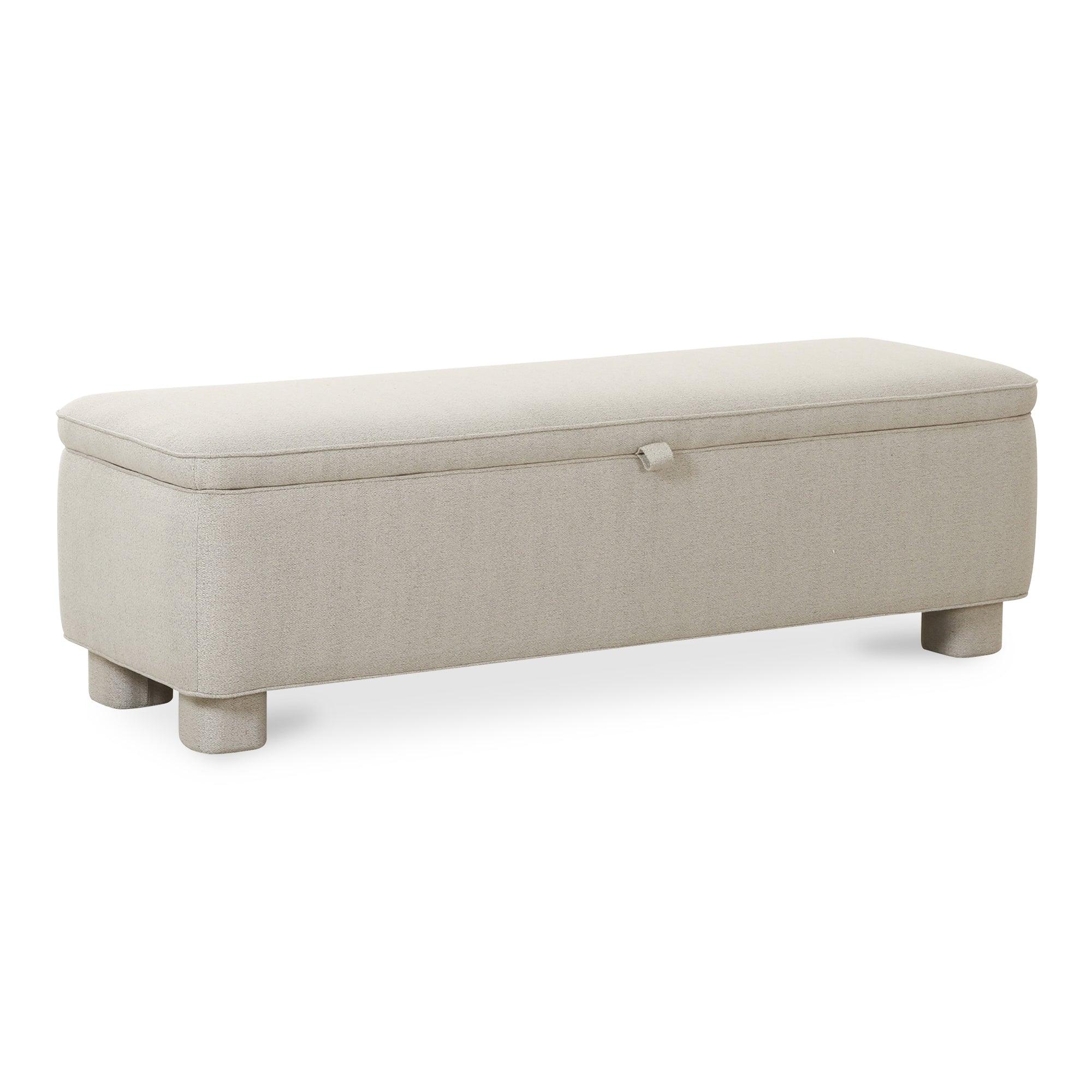 Ichigo Storage Bench Light Grey - Remutear