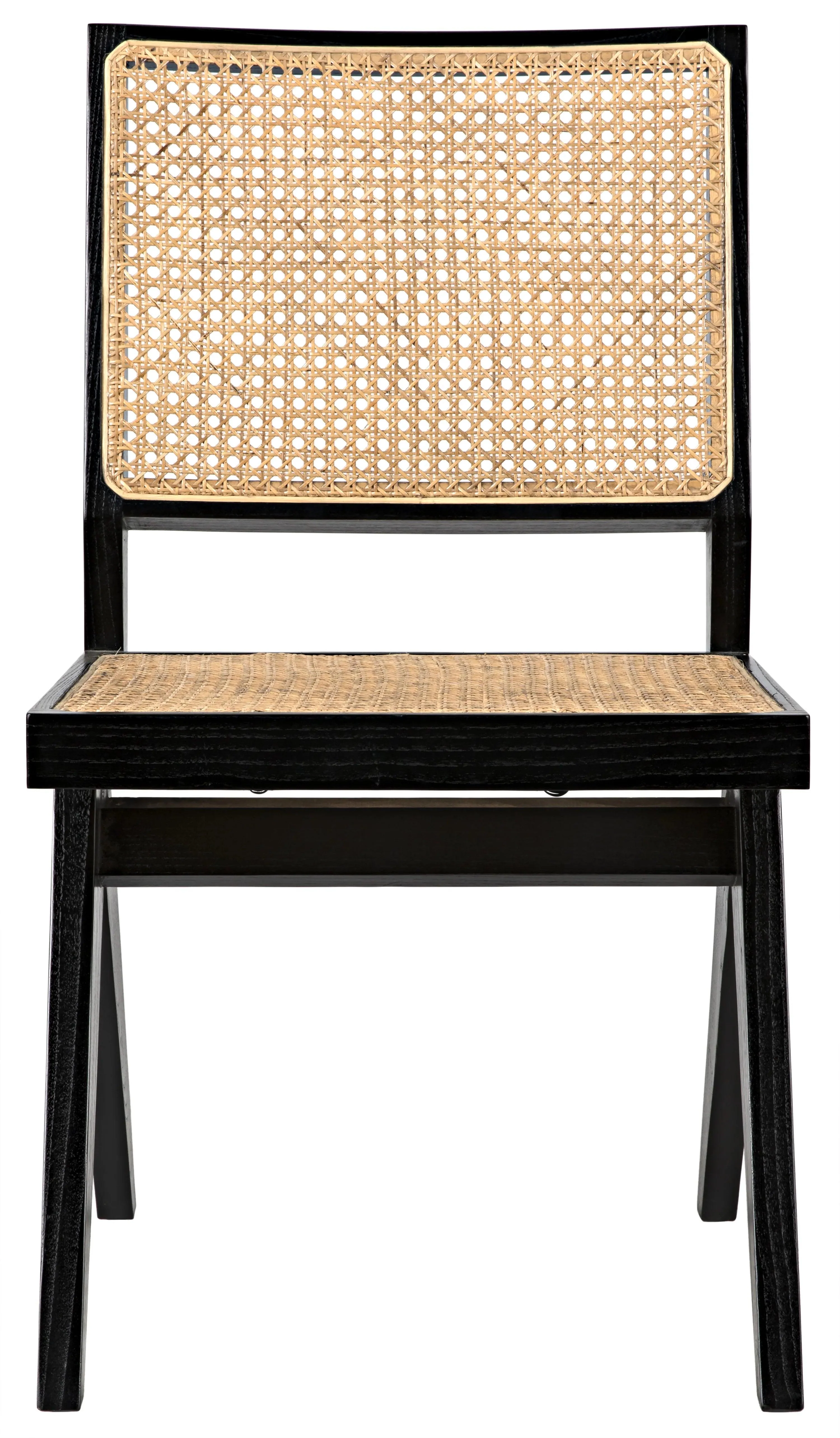 Joseph Side Chair, Charcoal Black - Remutear