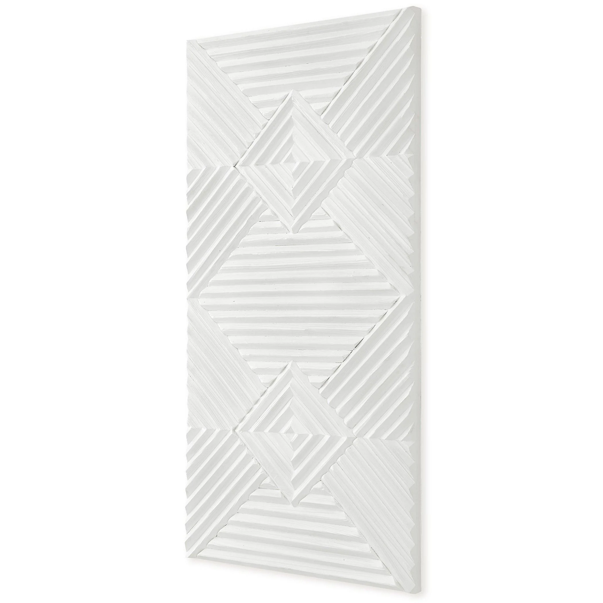 Nexus Wood Geometric Wall Decor - Remutear