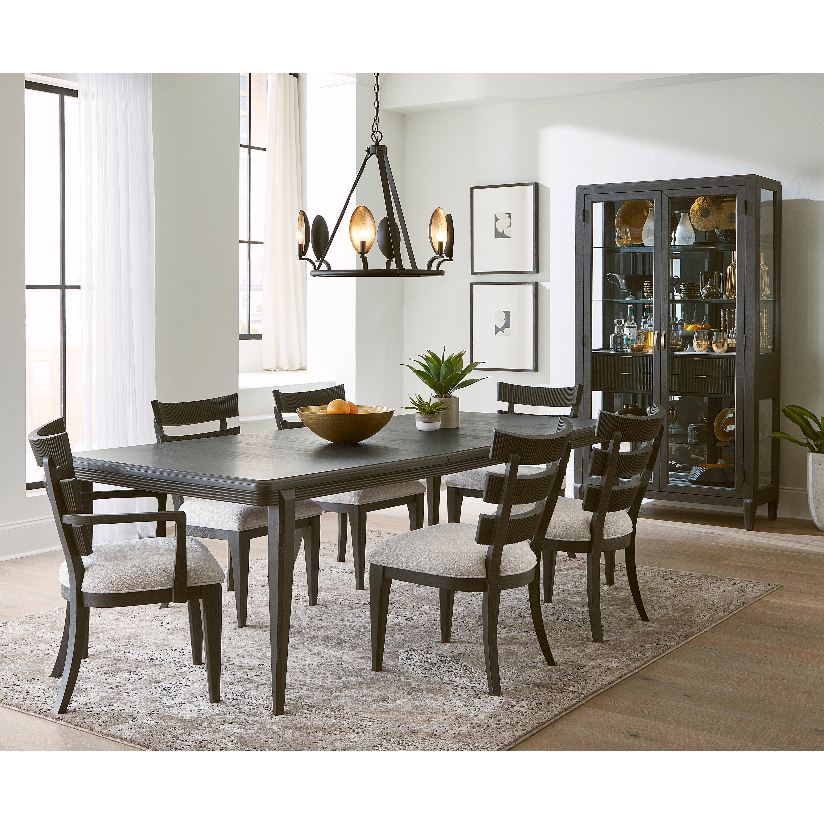 West End Loft Curio with Drawers - Remutear