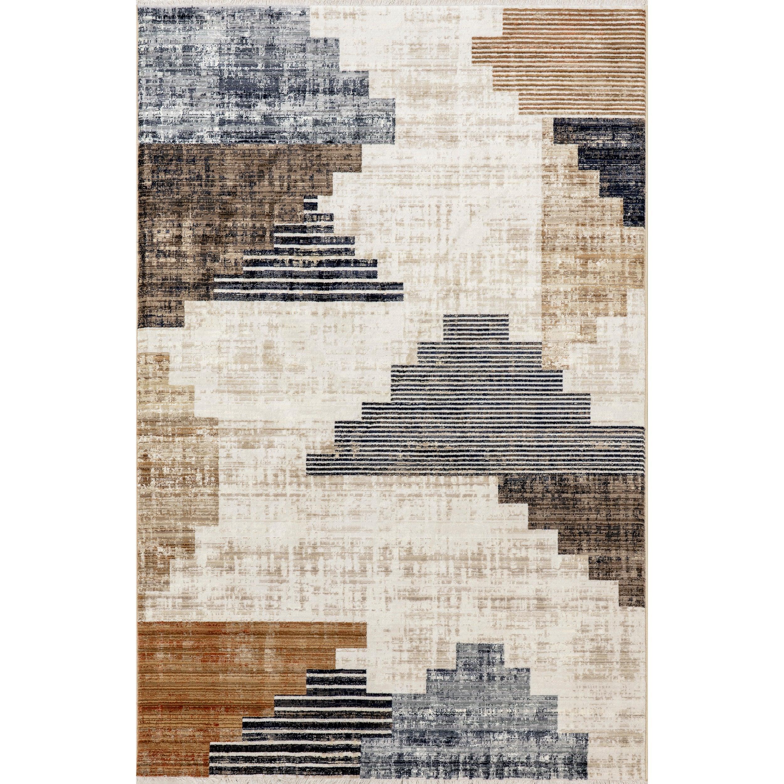 Vanita Transitional Southwestern Fringe Area Rug - Remutear