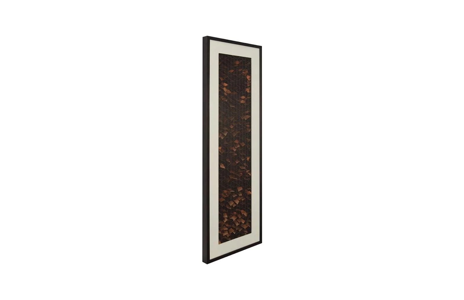 Flicker Wall Art, Rectangle, Black/Copper - Remutear