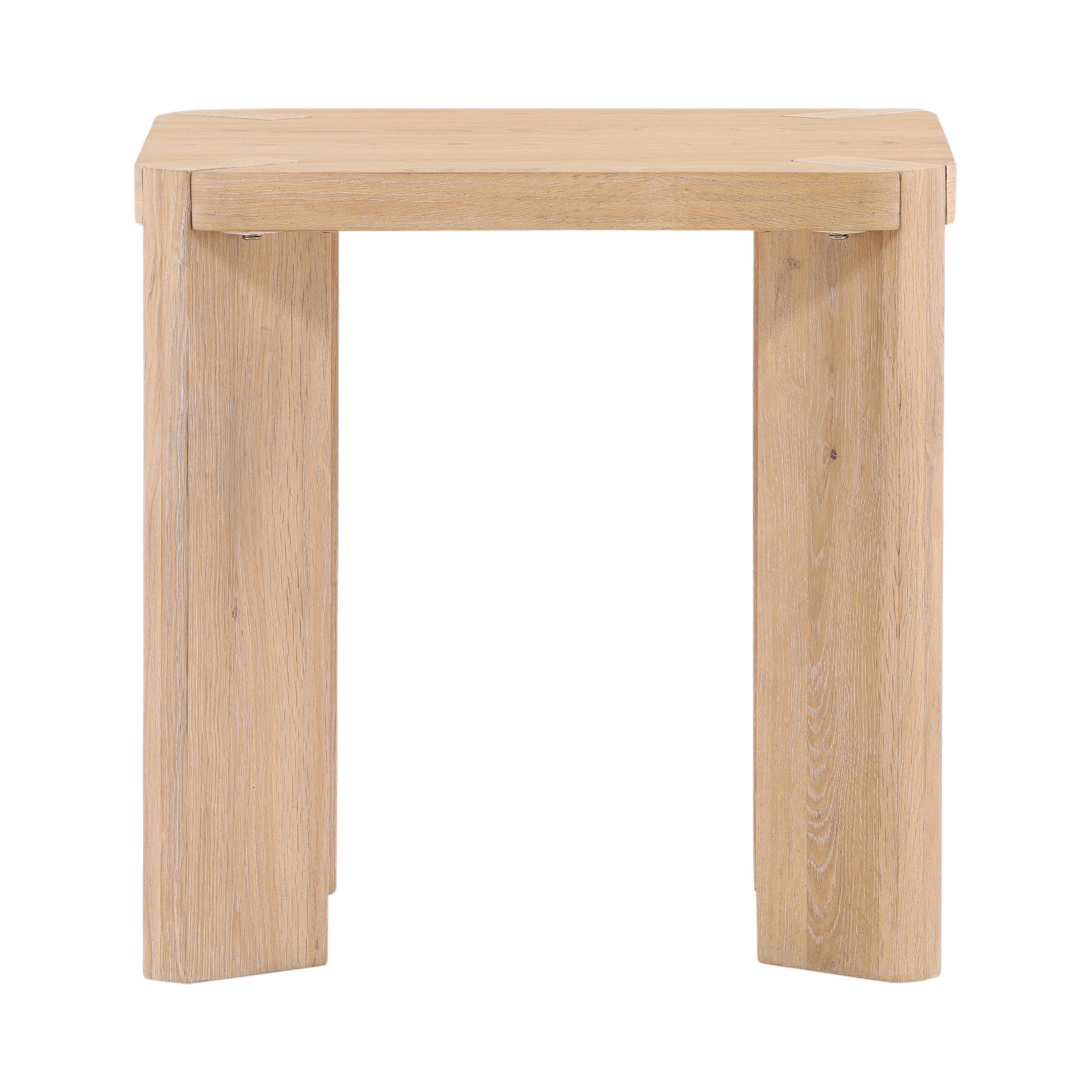 Soren End Table Natural - Remutear